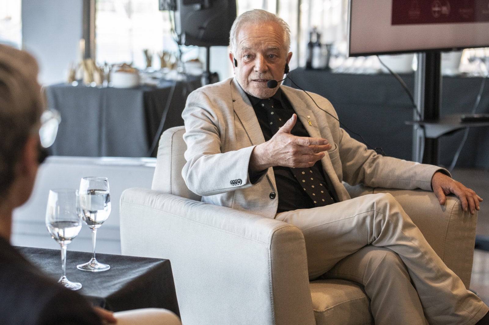 El director de l'INCAVI, Salvador Puig