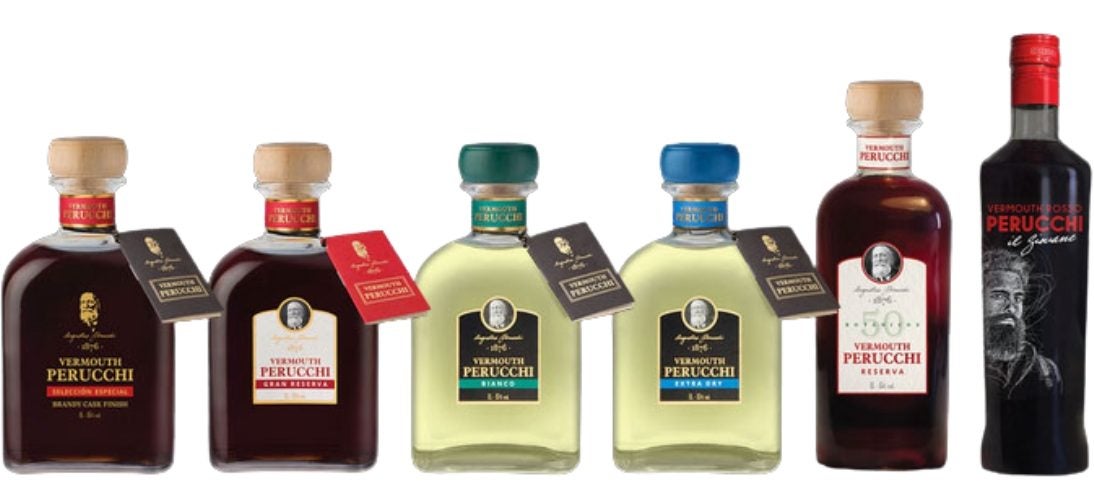 Gamma completa de la marca de brandis i licors | Perucchi