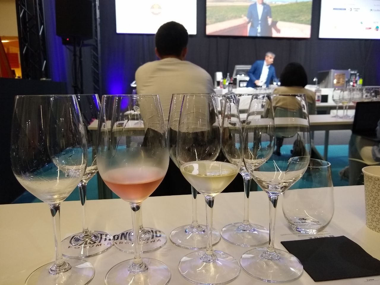 Ferran Centelles, sommelier d'elBulliFoundation, durant la seva ponència | A.S.