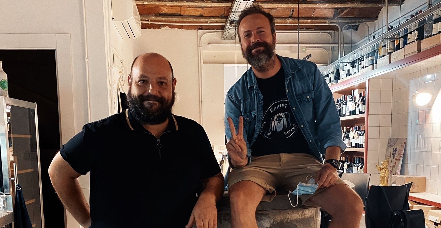Fredi Bassal i Alonso Duarte, a la barra de Vinus and Brindis | cedida 