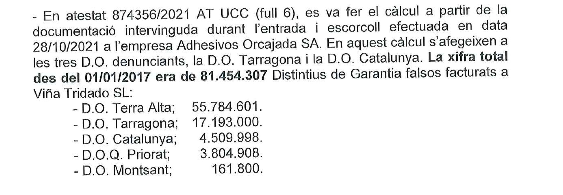 Recull el primer atestat general operatiu de Mossos d'Esquadra on referencien els distintius capturats/Quico Sallés