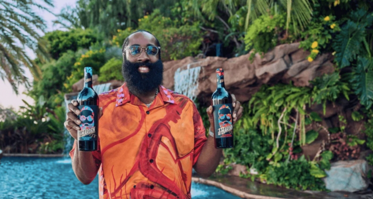 James Harden va llançar la seva marca de vins l'estiu de 2022
