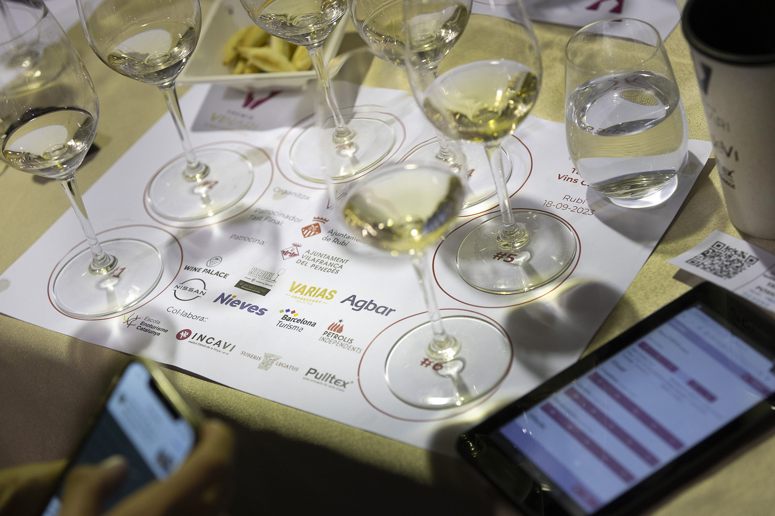 Tast final dels Premis Vinari dels vins catalans 2023. Rubí, 18 de setembre. Foto: Jordi Play