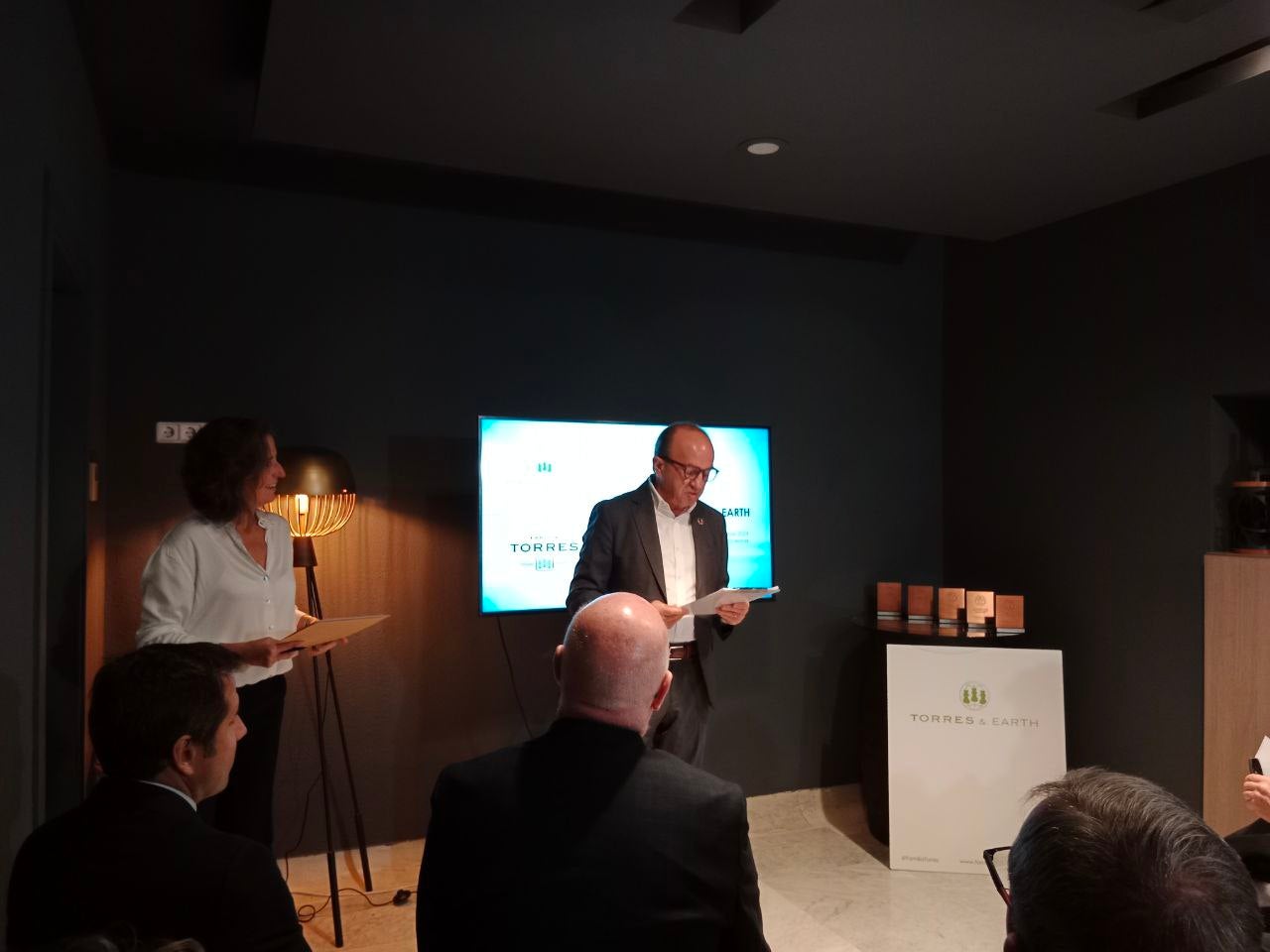 José Luis Gallego ha sido el encargado de anunciar los ganadores de los VII Premios Torres & Earth | A.S.