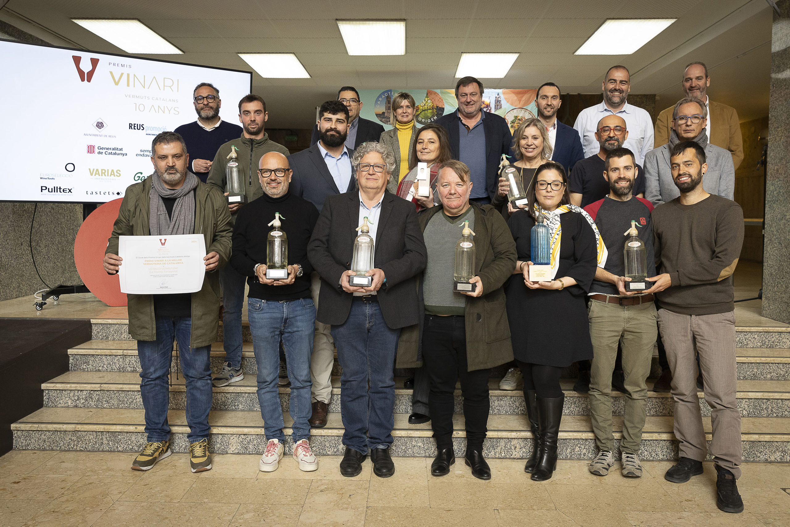 Lliurament Premis Vinari als Millors Vermuts catalans a la Cambra de Comerç de Reus | Foto: Jordi Play