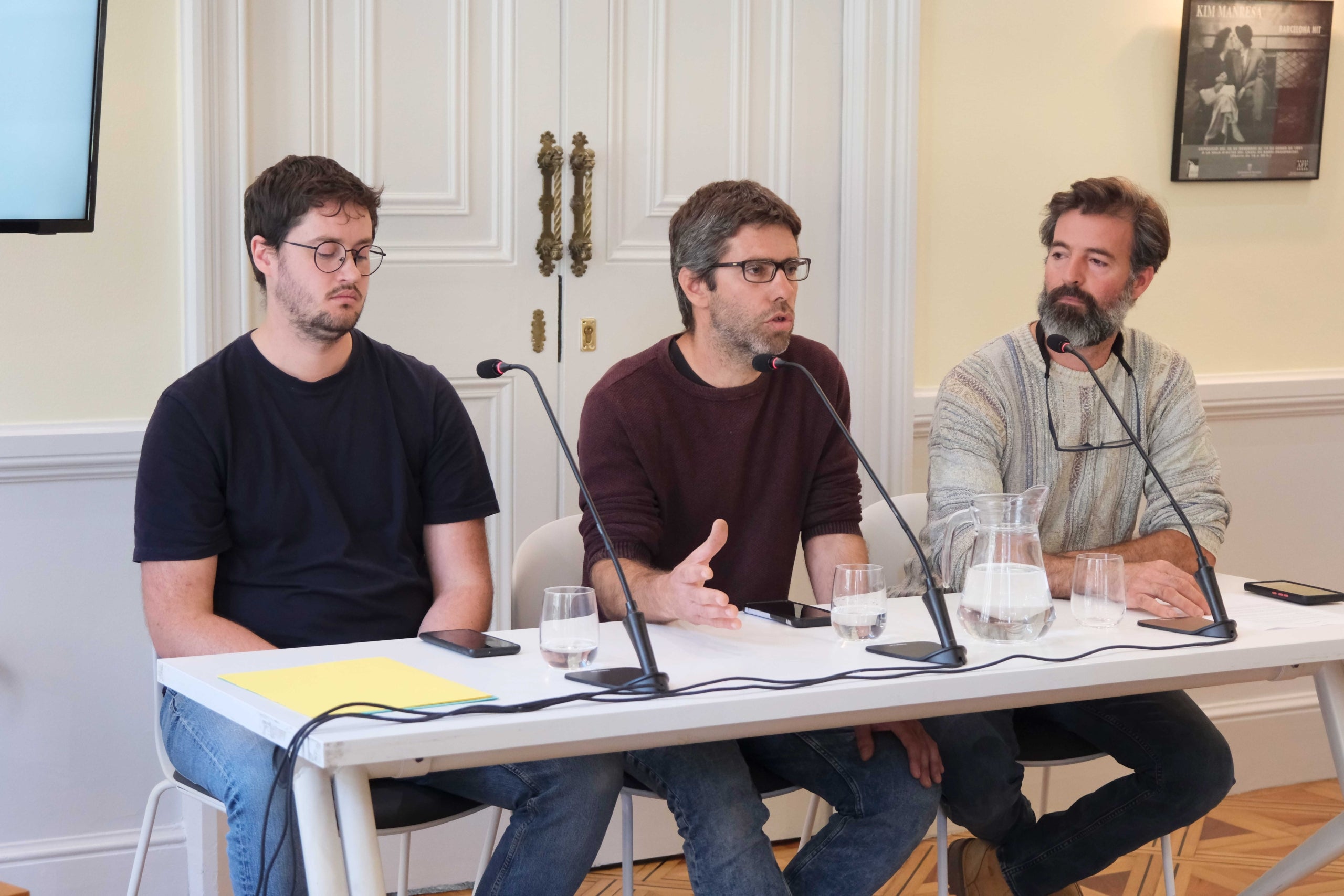 Lectura del manifest del Gremi de Vinyataires Lliures | Foto: Vilateral 