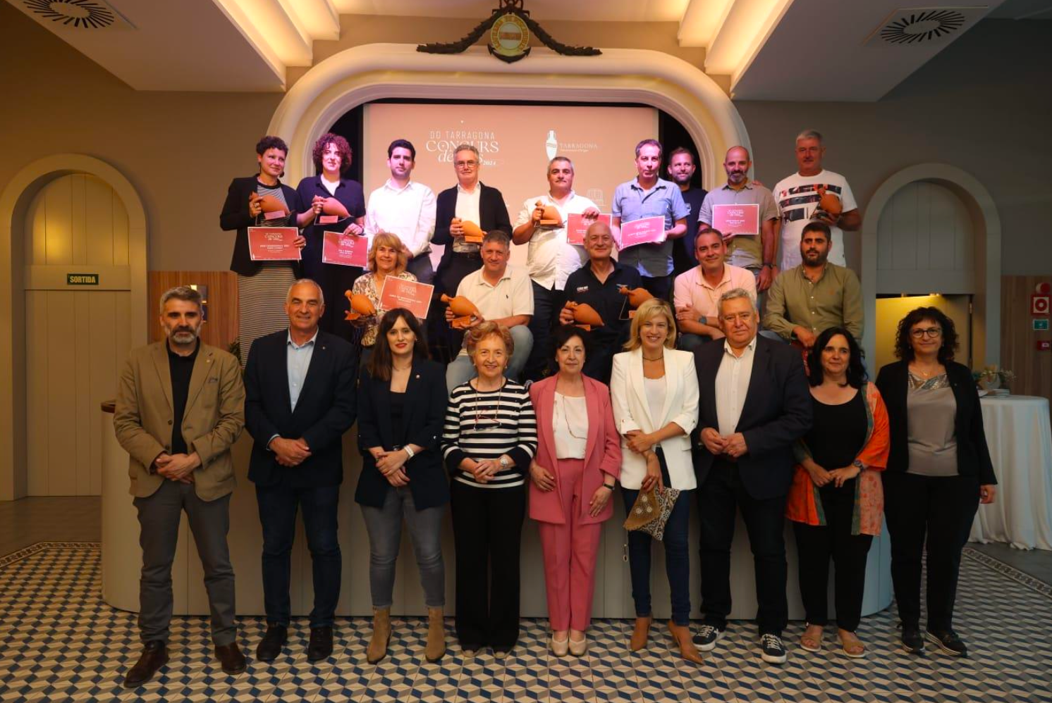 Guardonats al 30è concurs de vins de la DO Tarragona | Foto: DO TGN 