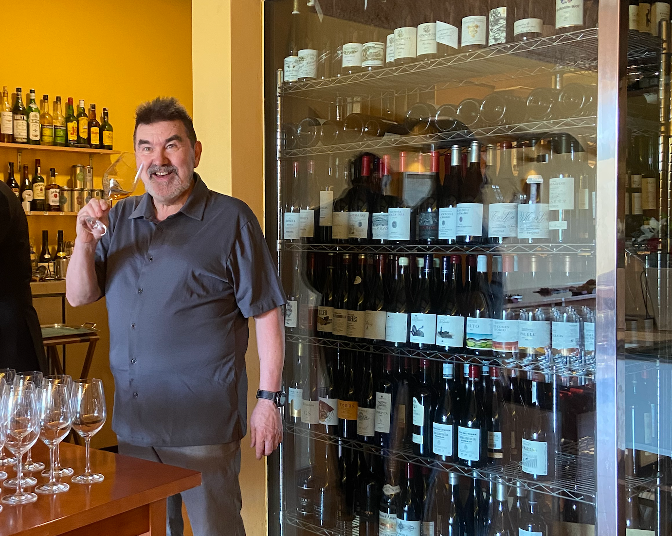 Toni Bru ha estat més de dues dècades al capdavant del Celler de l'Àspic al Priorat | Foto: R.T. 