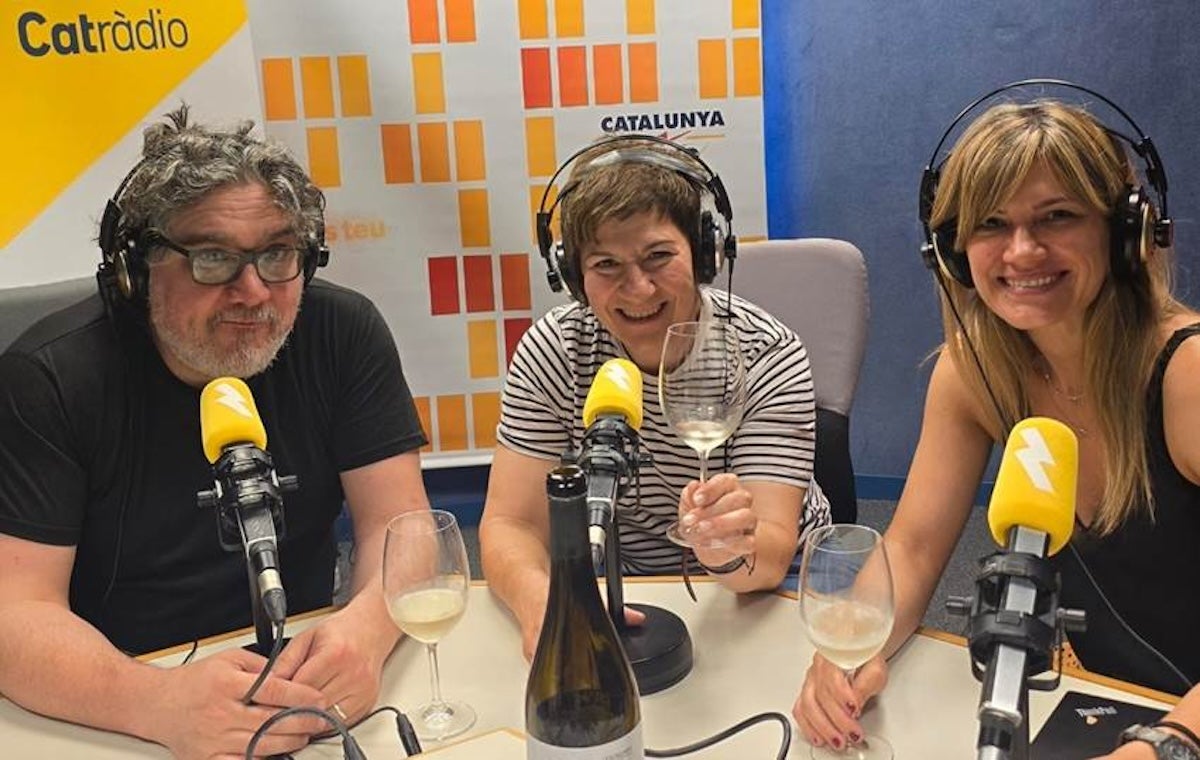 Àlex Torío, Empar Moliner i Sole Insúa, les cares del Tast Vertical de Catalunya Ràdio | Foto: Pcats 