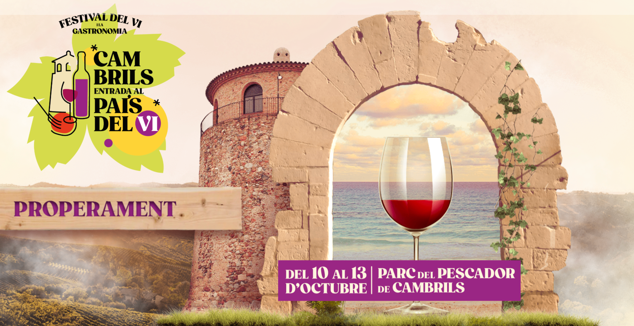 Cambrils consolida la seva aposta per aquest festival de vins i gastronomia local | cartell