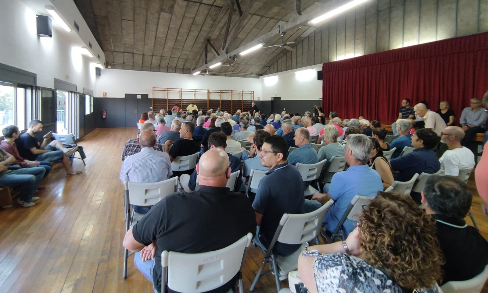 La reunió informativa ha tingut lloc aquest dissabte 14 de setembre al Pla del Penedès | cedida 