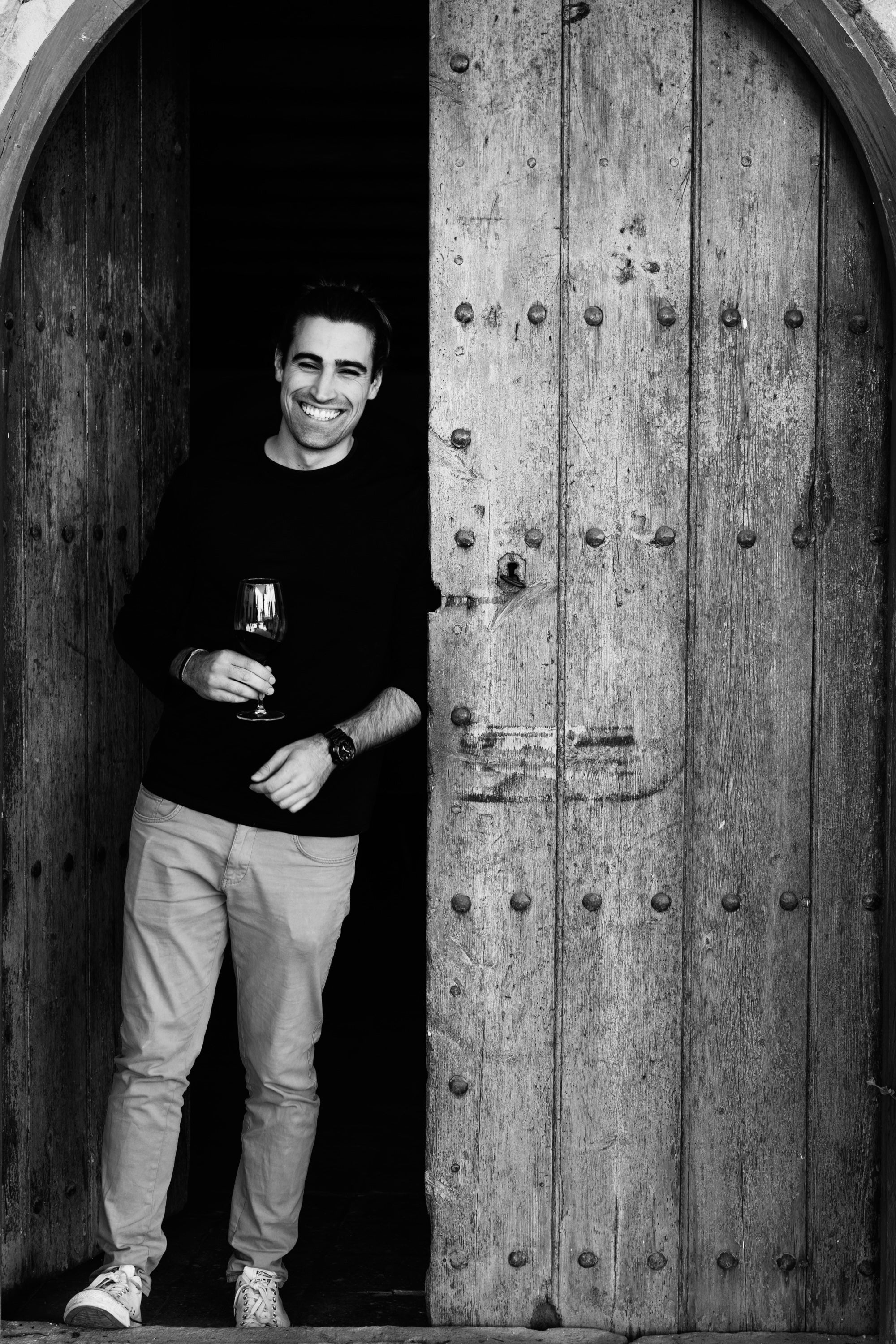 Imatge de l'enòleg del celler Oller del Mas, Carles Muray / Cedida