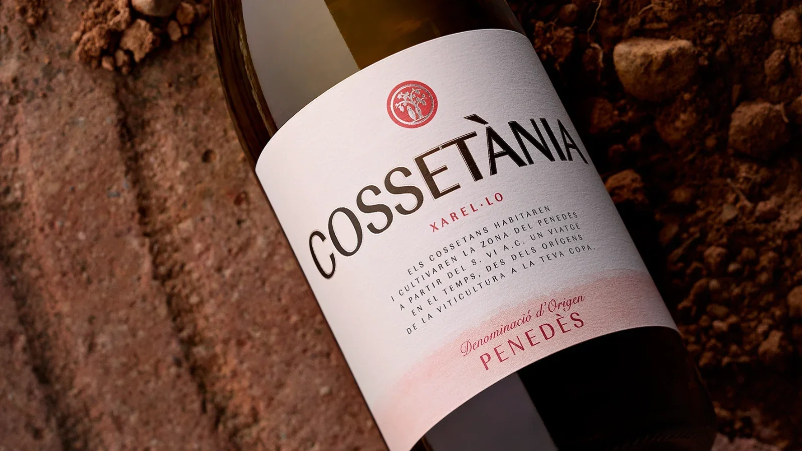 Nova etiqueta d'un dels vins de la marca Cossetània de Castell d'Or / Cedida