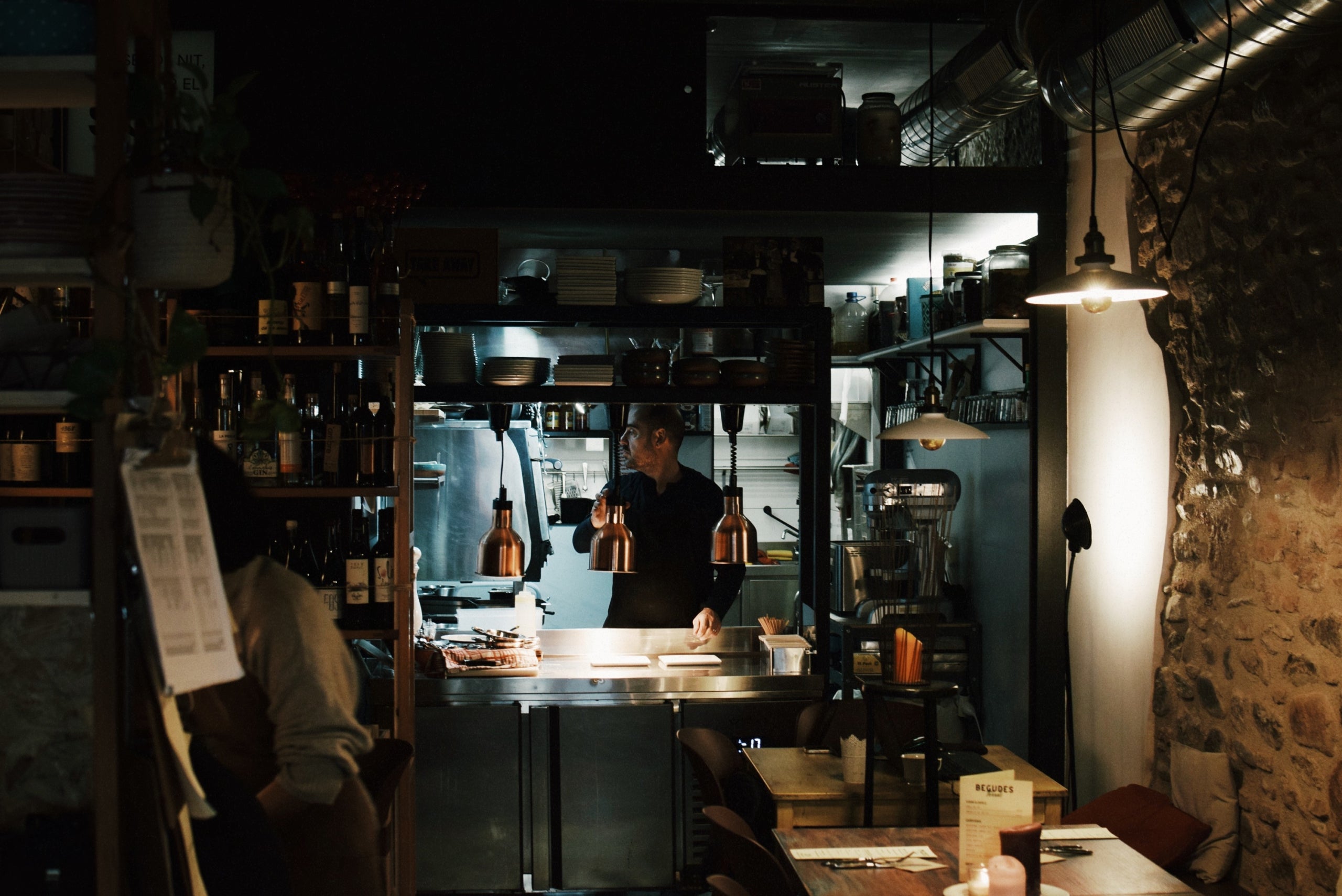 Imatge de l'interior del restaurant Terra, Teca i Mam la Garrida / Cedida