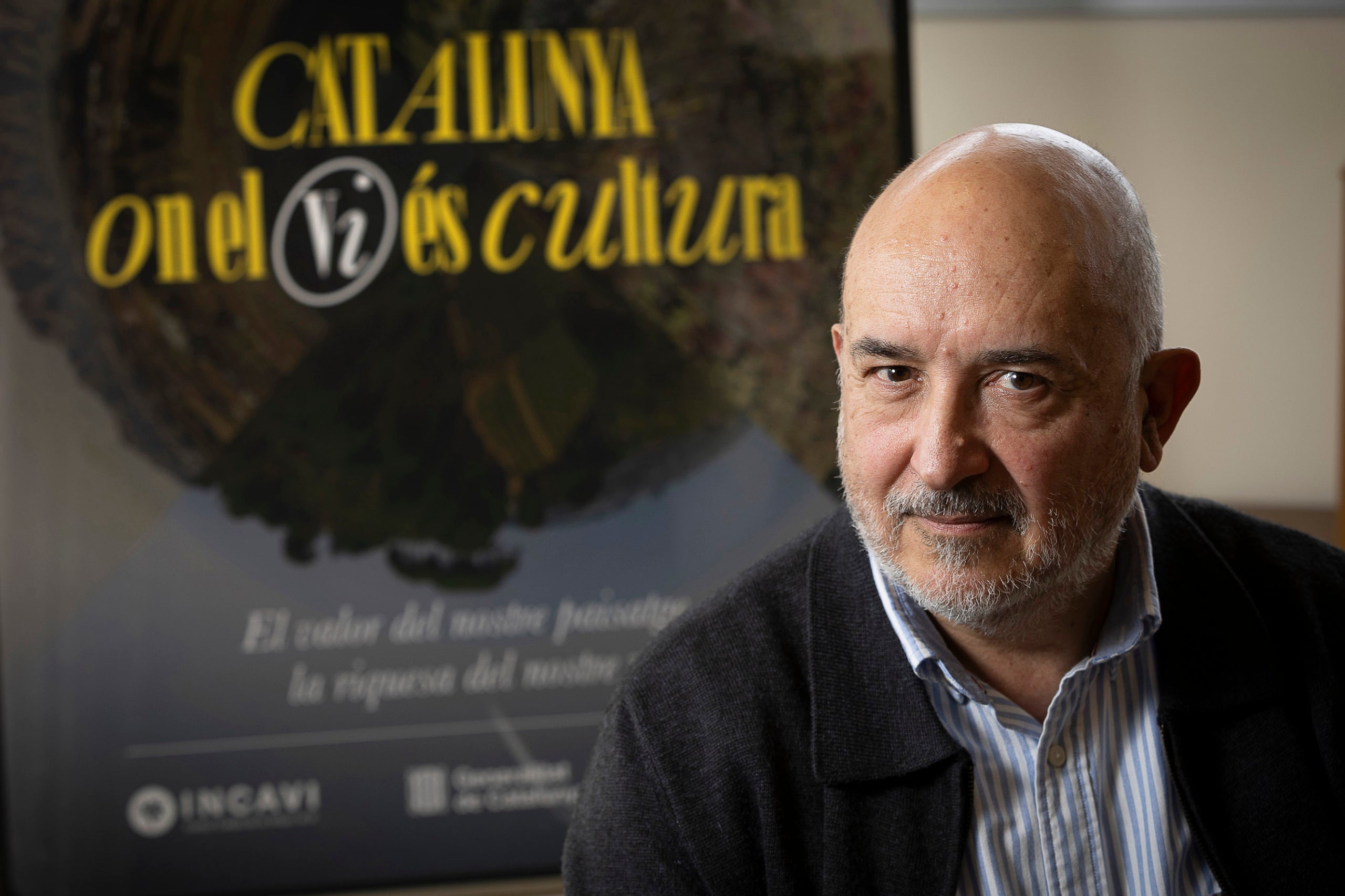 Joan Gené, director general de INCAVI.
27.02.2025, Vilafranca del Penedès

foto: Jordi Play
