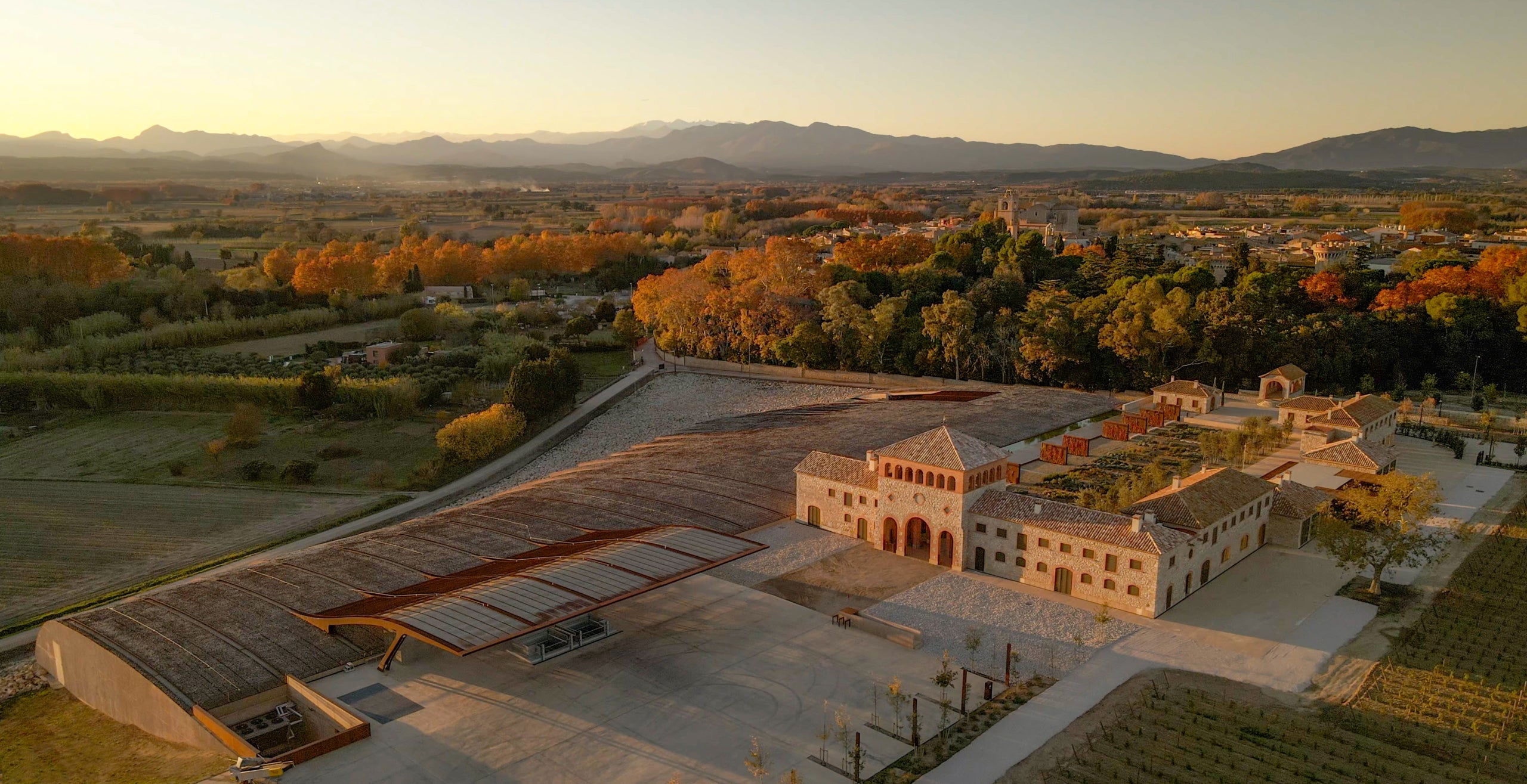 Imatge del recinte del Celler Perelada / Cedida