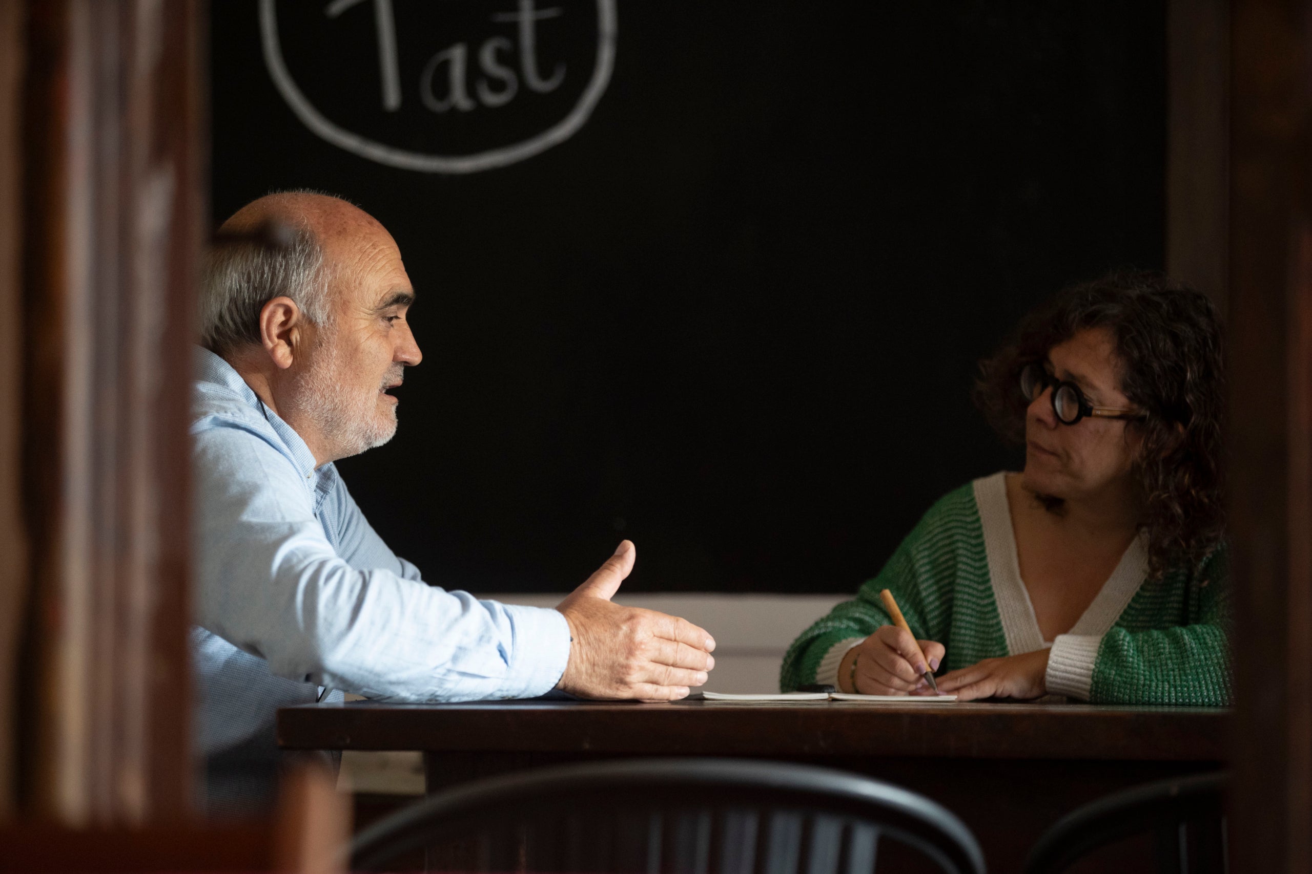 Imatge de l'entrevista a Salus Álvarez, president de la DOQ Priorat / Jordi Gatell, Cordega