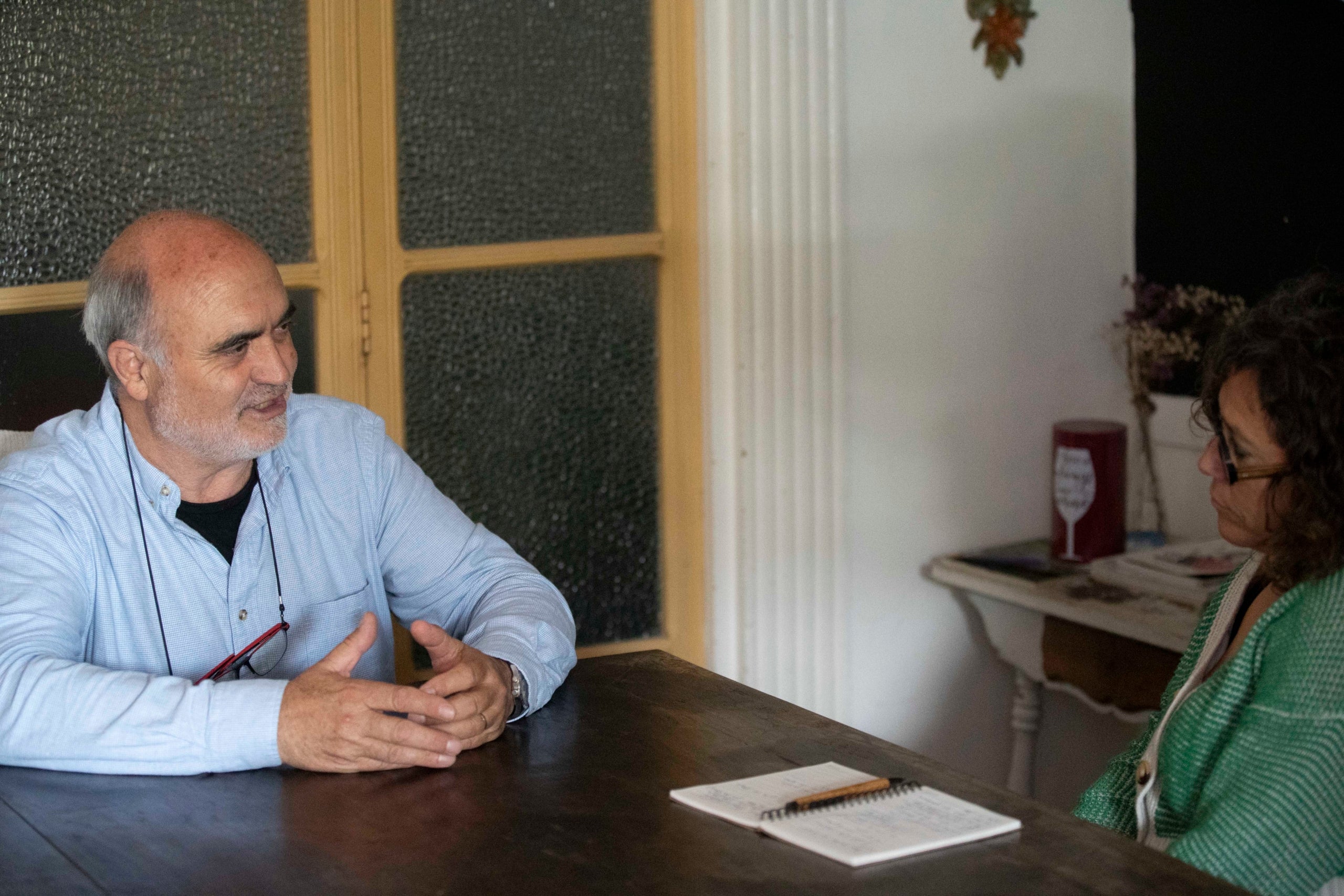 Imatge de l'entrevista a Salus Álvarez, president de la DOQ Priorat / Jordi Gatell, Cordega