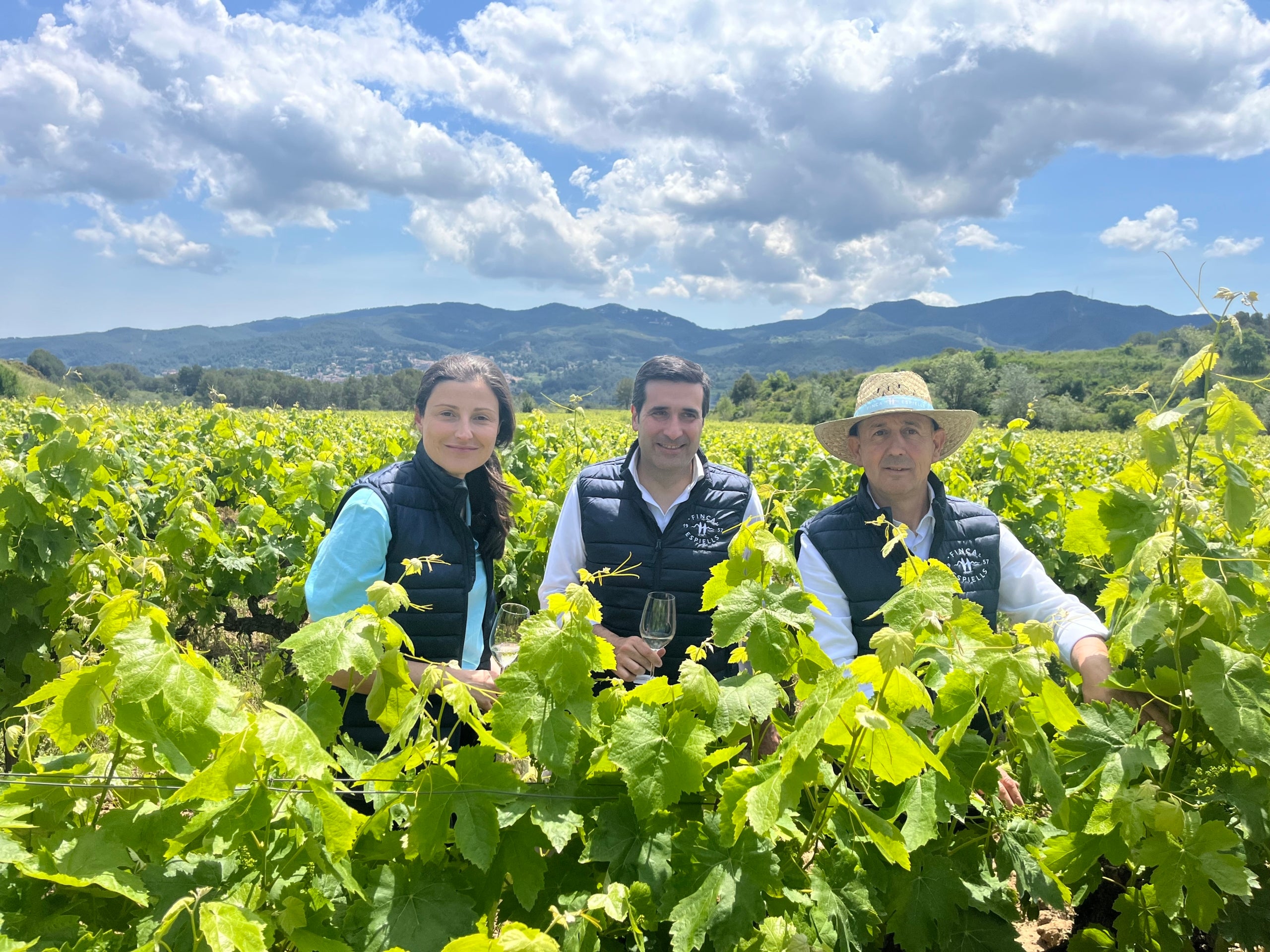 Imatge de part de l'equip de la Finca Espiells de Juvé & Camps / Cedida