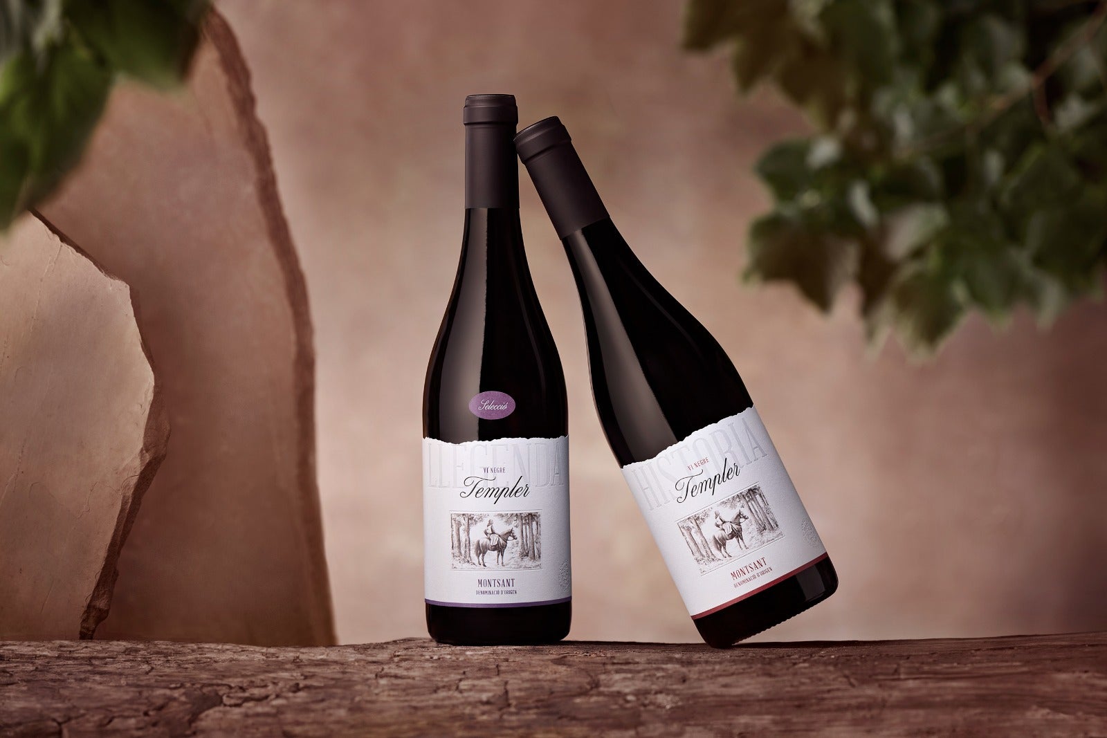 La imatge renovada dels vins del Templer de Castell d'Or / Cedida