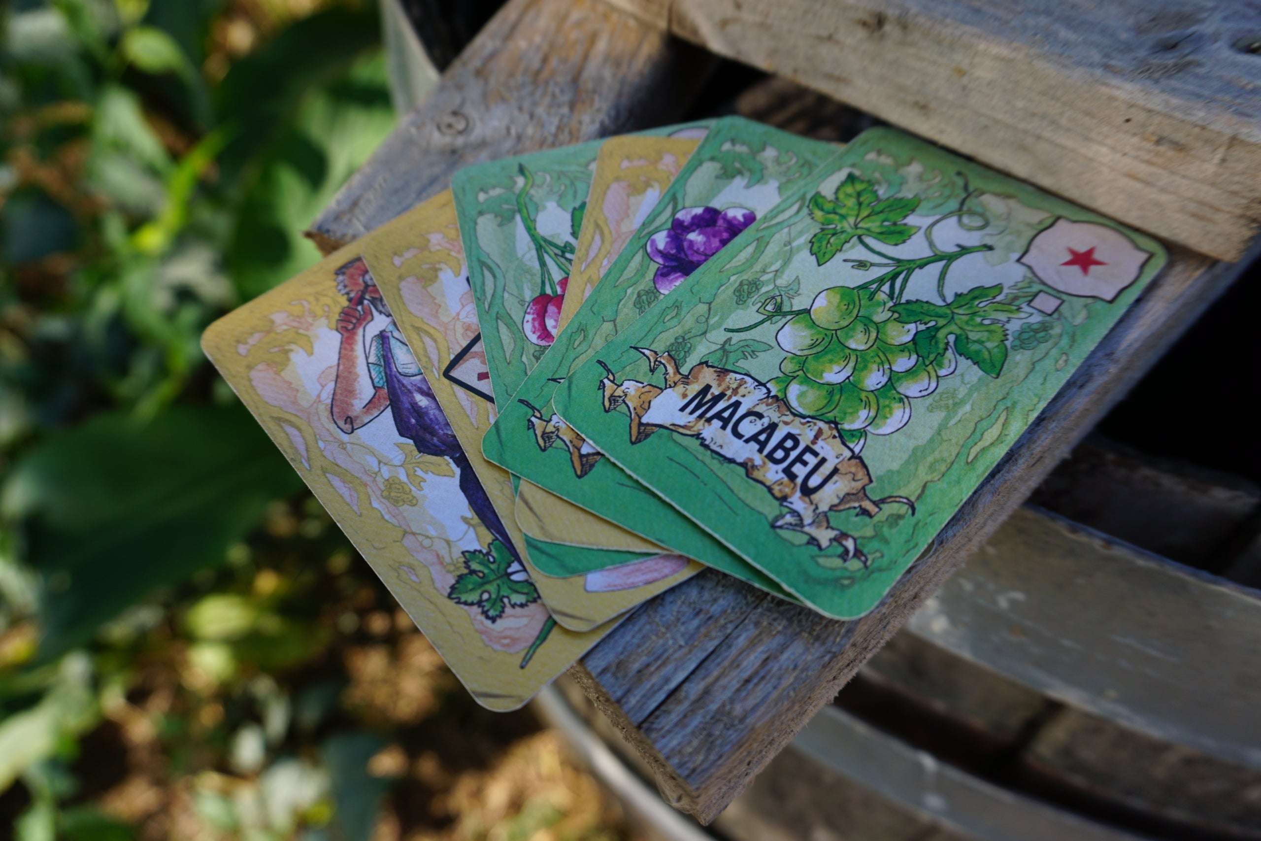 Cartes del joc de taula 'Coupage' / Cedida