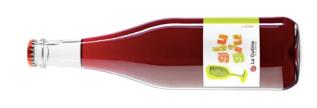 Ampolla del Glu Glu del celler La Gutina, a l’Empordà / pàgina web