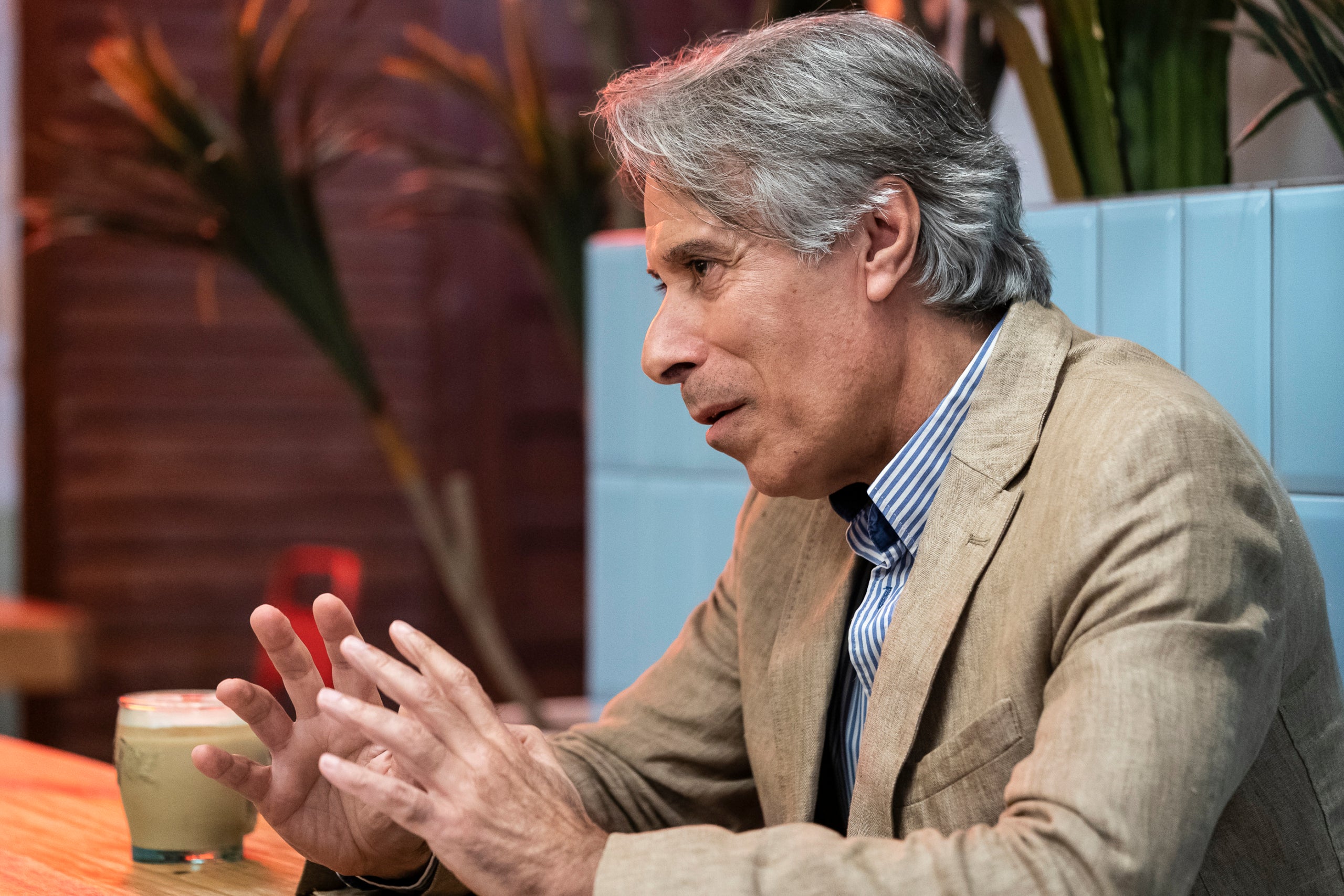 El presidente de la Organización Mundial del Enoturismo (OMET), José Antonio Vidal / Mireia Comas