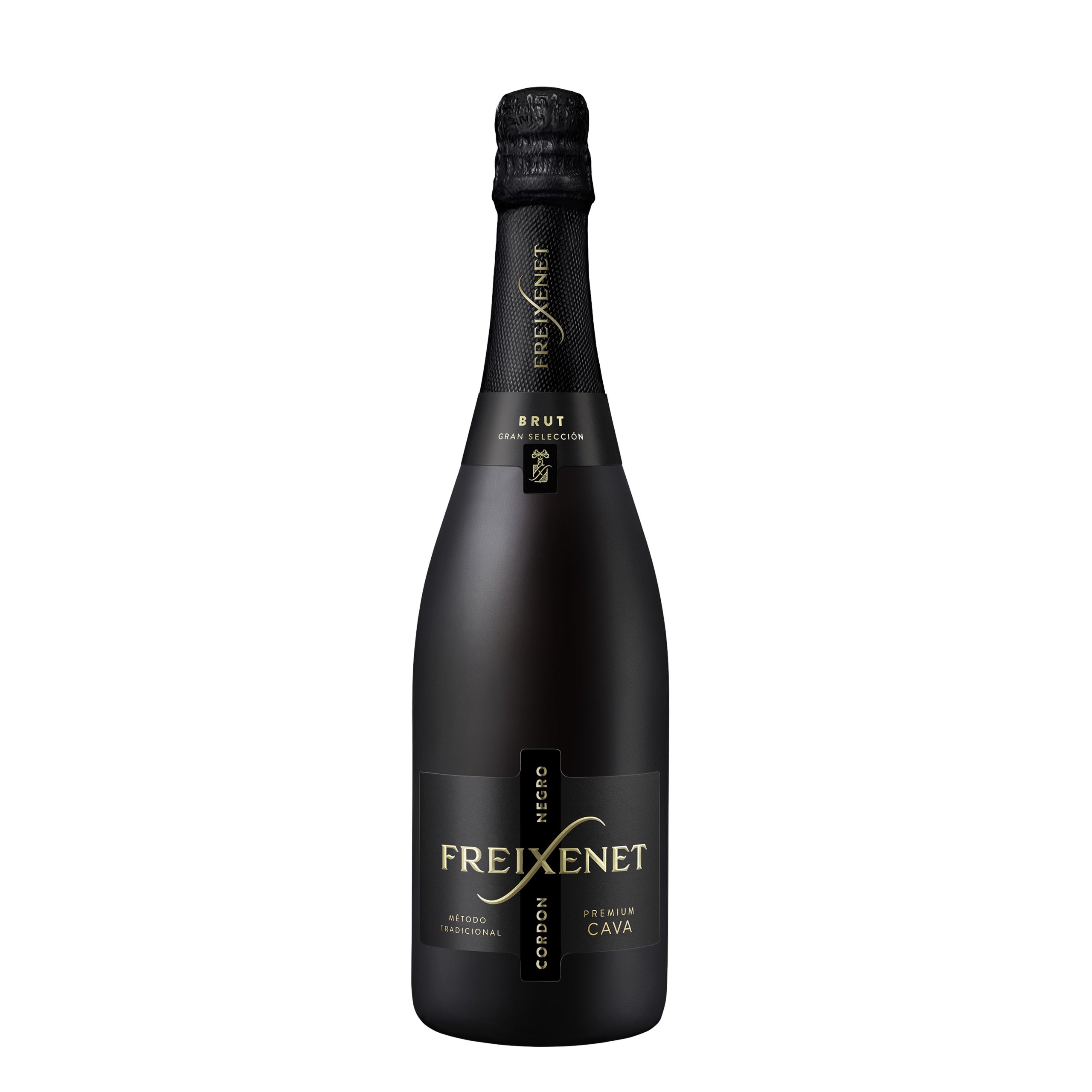 Botella de Freixenet Cordon Negro Brut / Cedida