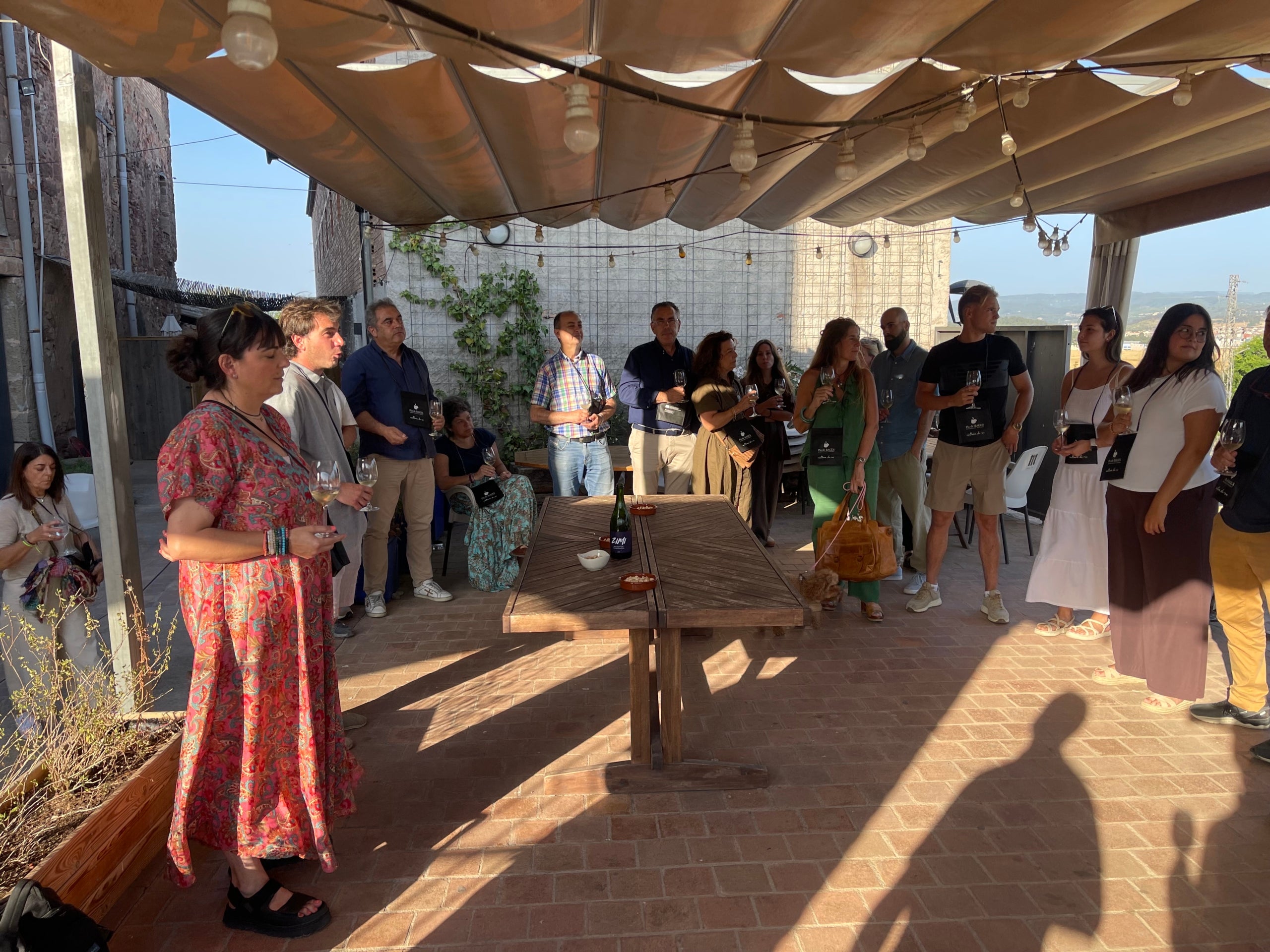 Una imagen de la presentación de vinos en la Baronia de Talamanca/Quico Sallés