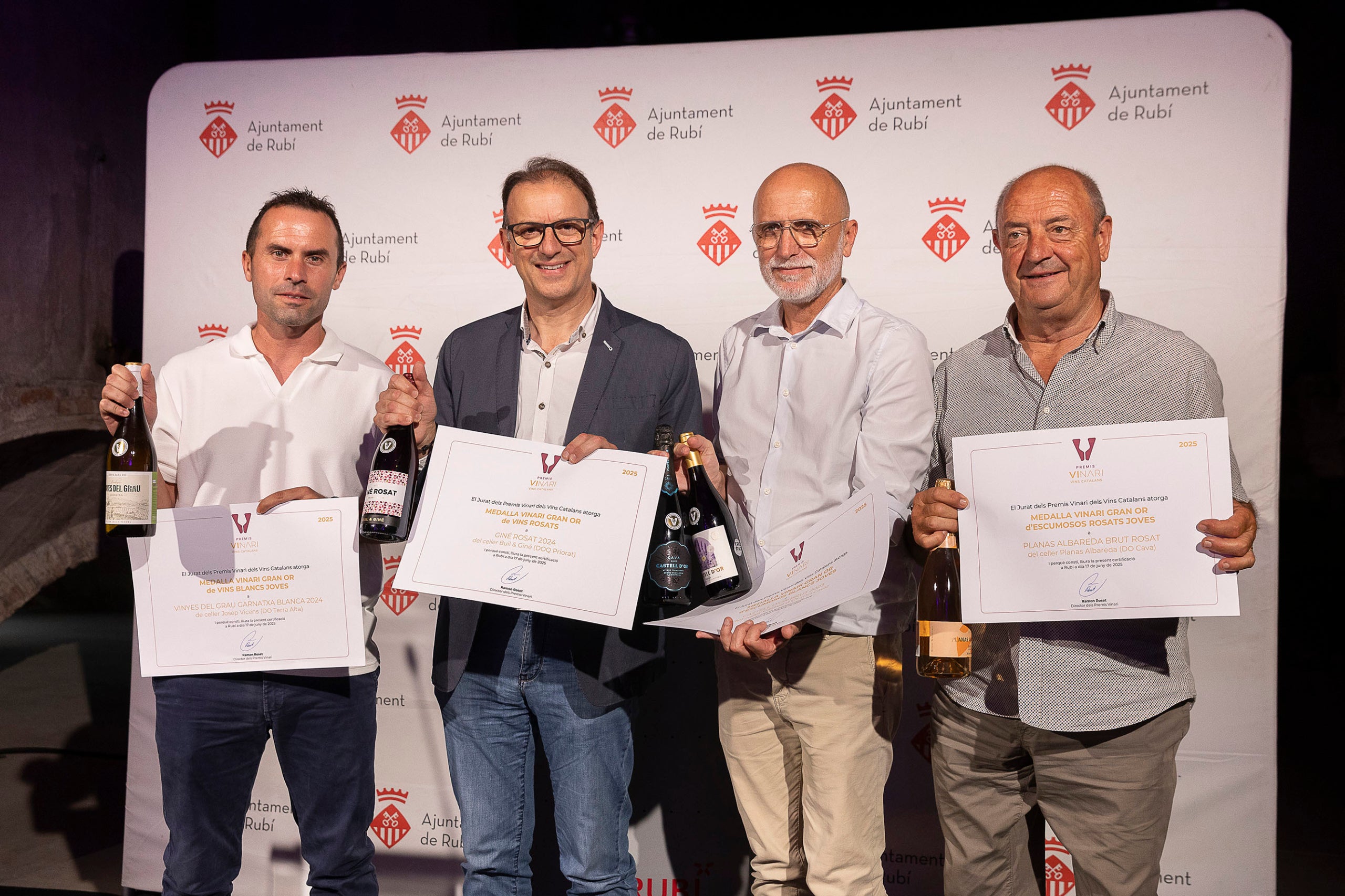 Entrega de los Premios Vinari a los Mejores Vinos Jóvenes Catalanes 2025 en la Bodega cooperativa de Rubí.
17.06.2025, Rubí

foto: Jordi Play