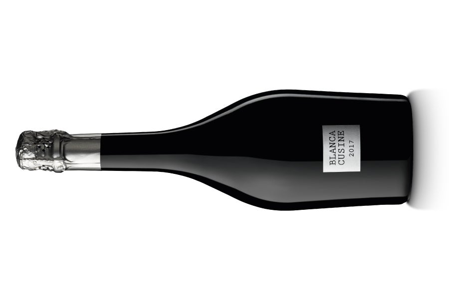 Una ampolla de Blanca Cusiné Brut Nature / Cedida