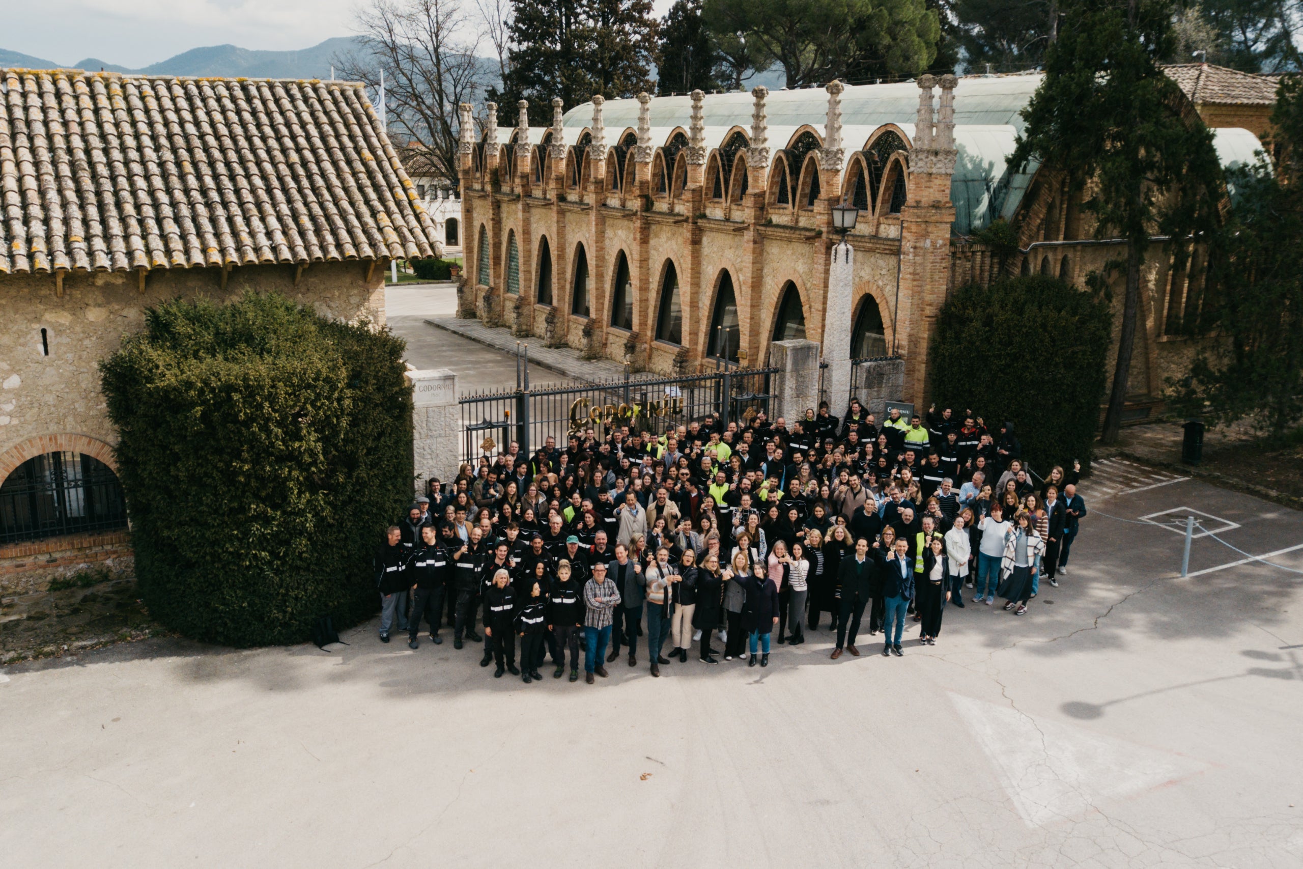 Imatge de tot l'equip de Raventós Codorníu / Cedida
