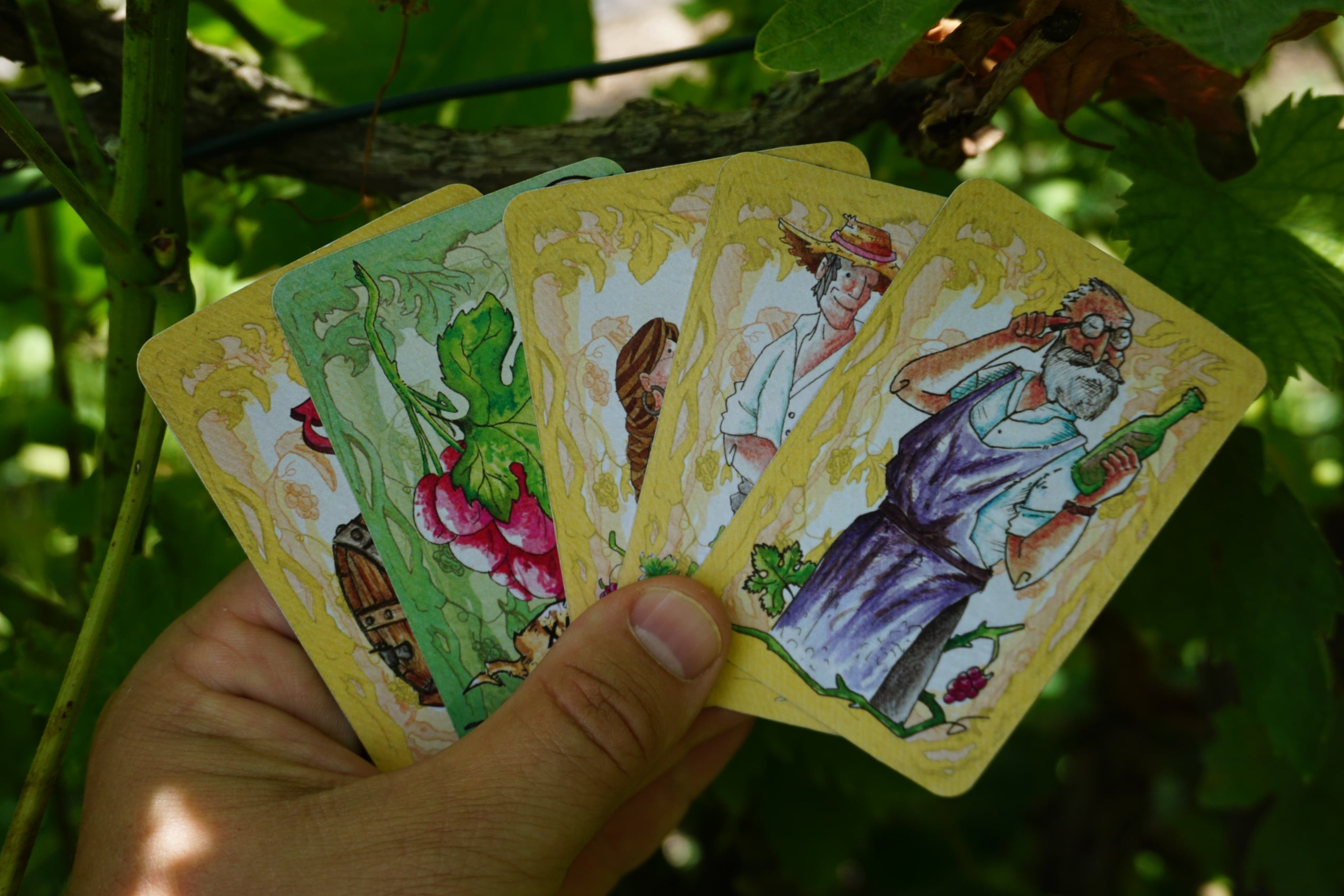 Les cartes del joc de taula 'Coupage' / Cedida
