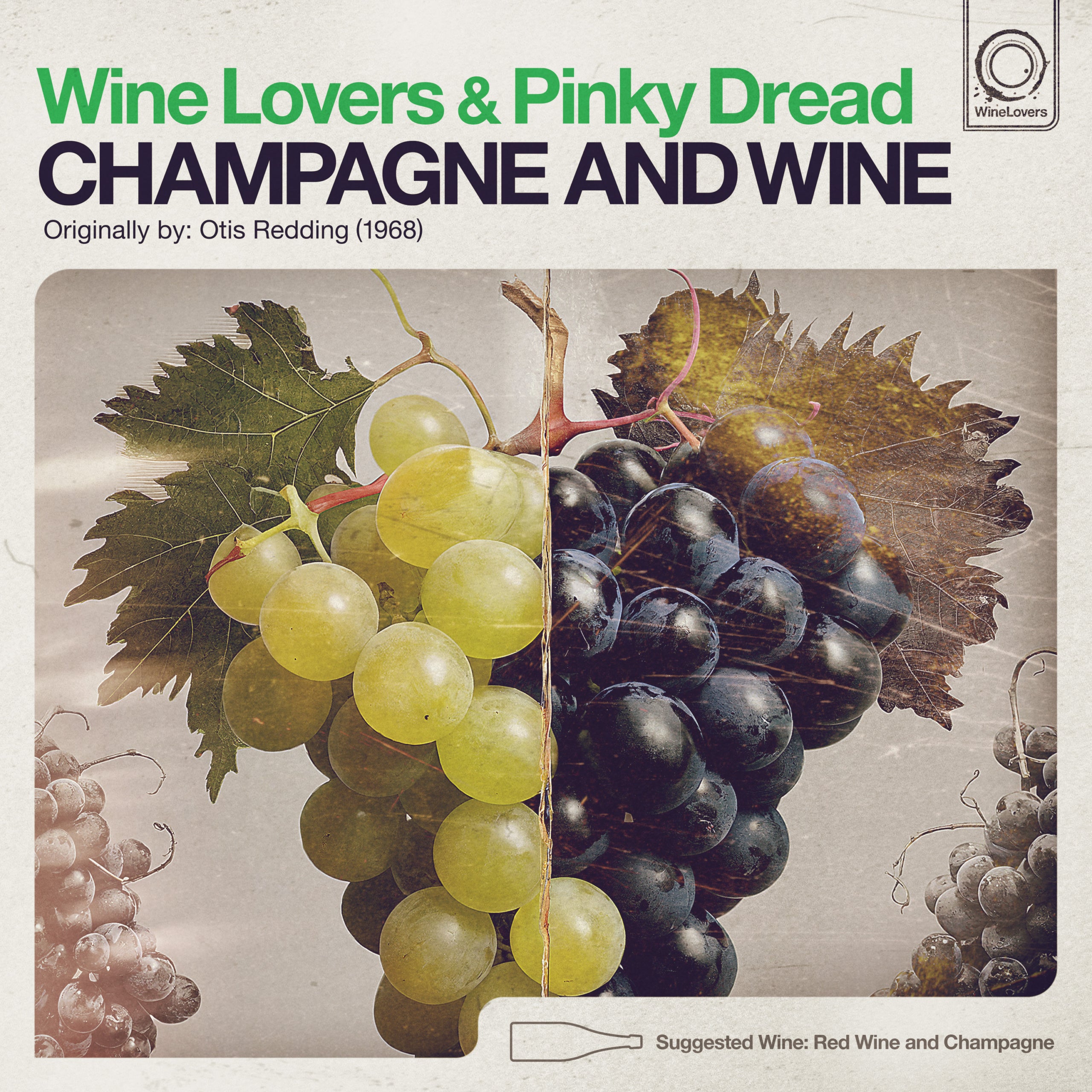 Una de les portades del disc 'Wine Lovers', del crític i periodista Juan Manuel Bellver / Cedida