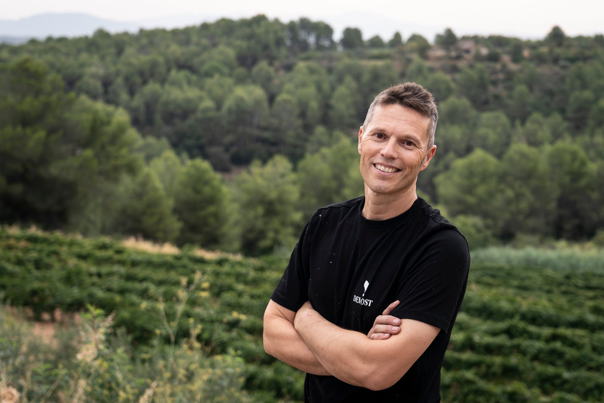 Pep Bages, propietari de Demost un dels cellers més petits de Catalunya / Mireia Comas