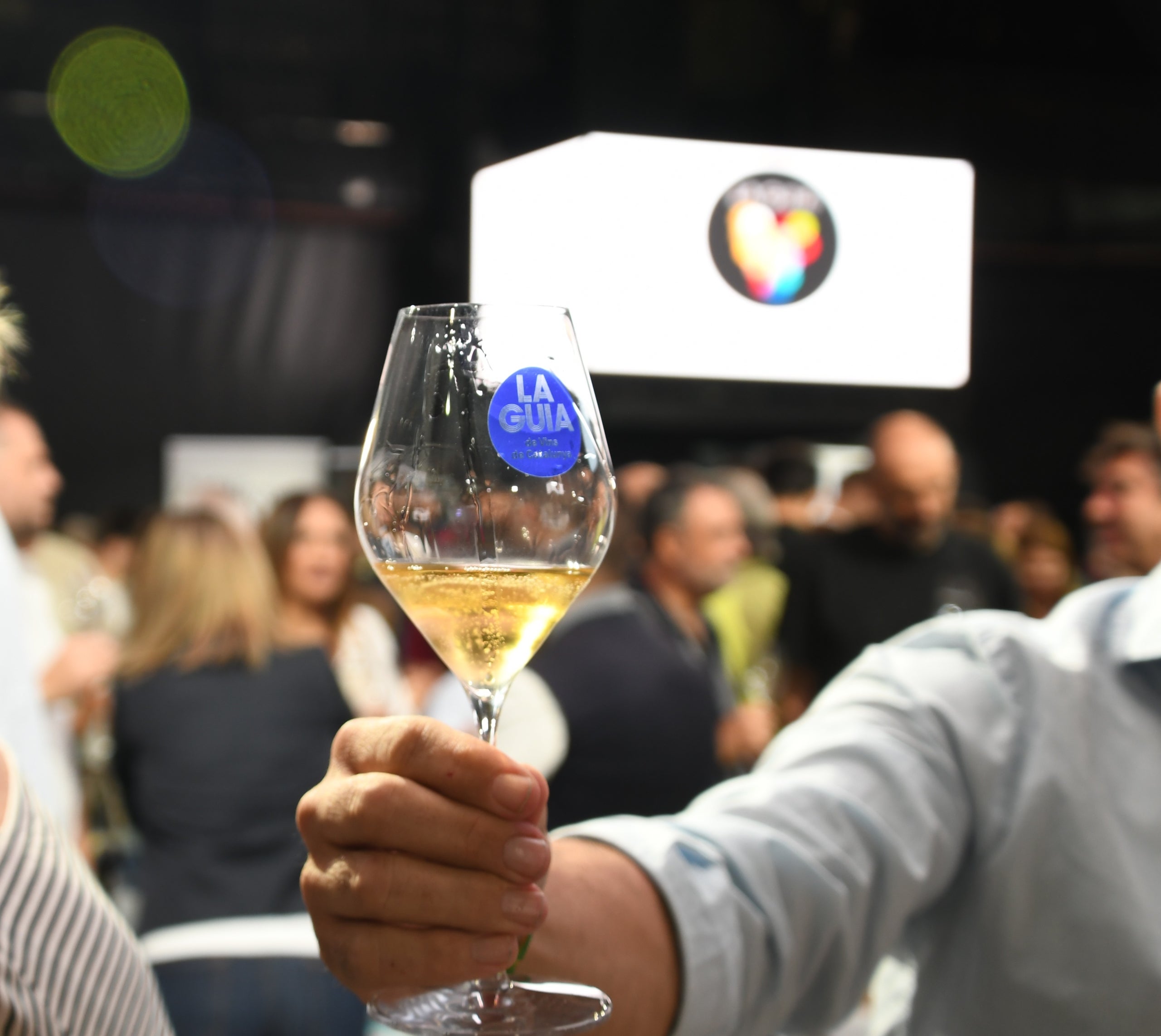 Imatge d'una copa durant la Festa del Vi de la Guia de Vins de Catalunya 2026 / Cedida