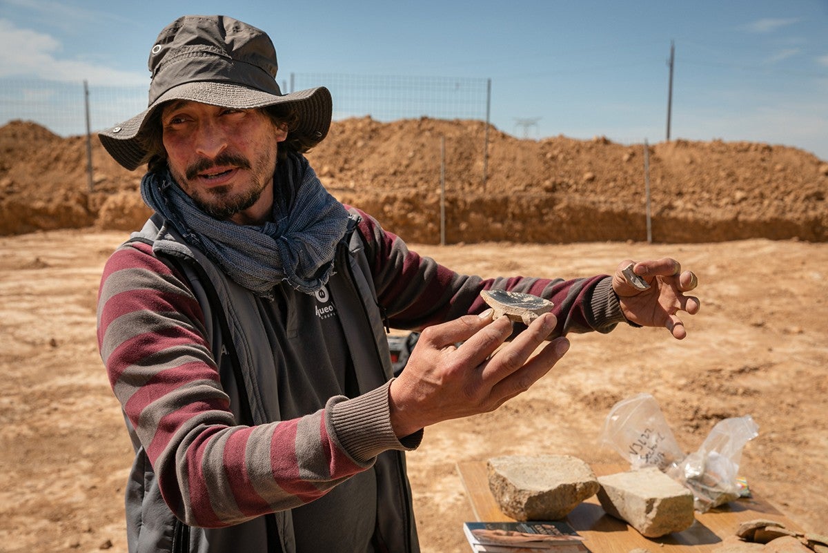 Dani López, arqueòleg i autor del llibre 'Origen de la vinya i el vi a Catalunya' / Cedida