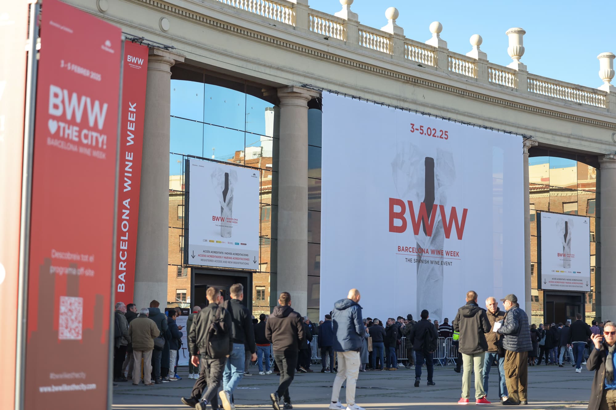 Imatge exterior de la Barcelona Wine Week 2025 / Cedida