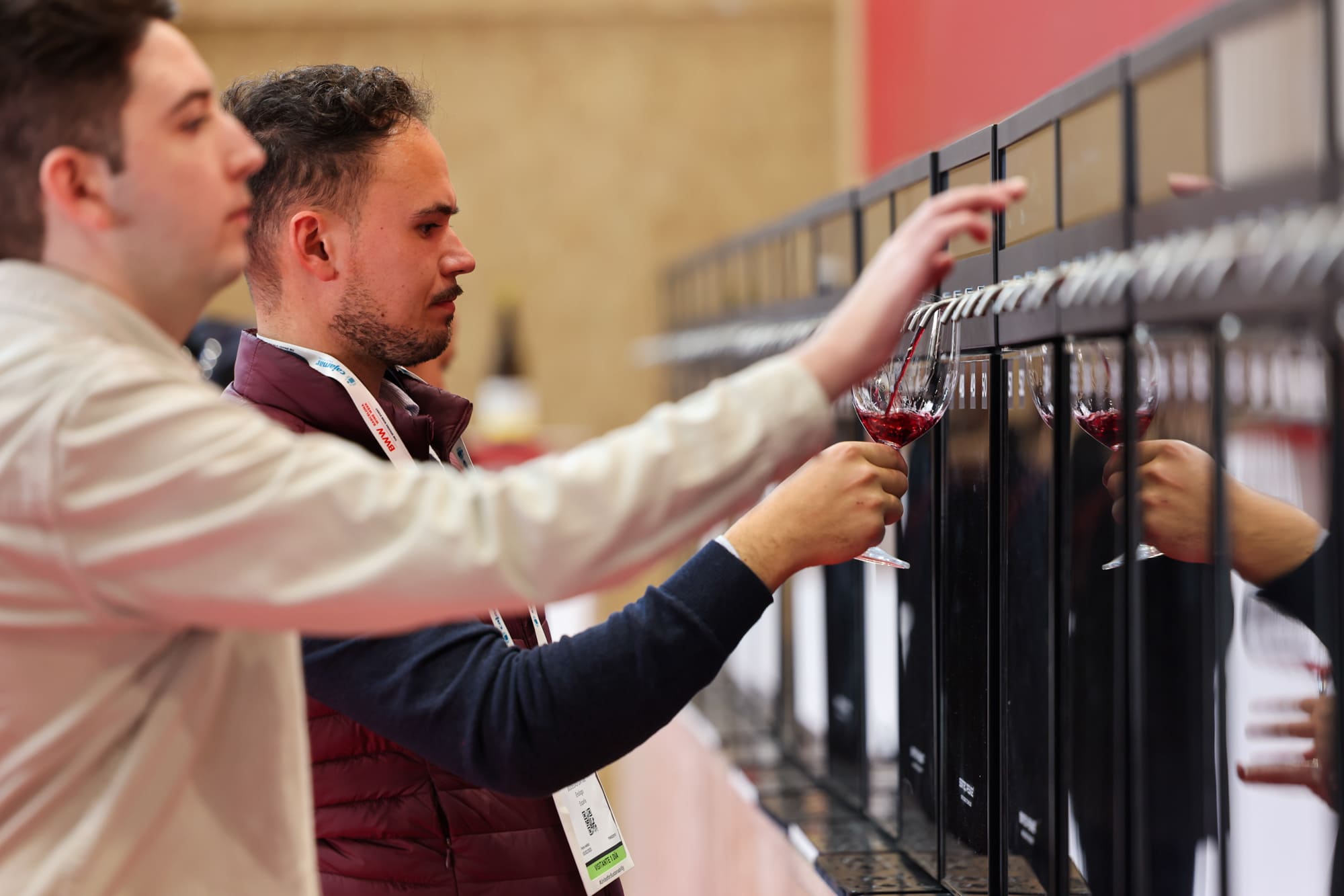 Imatge de la zona de tast de la Barcelona Wine Week 2025 / Cedida