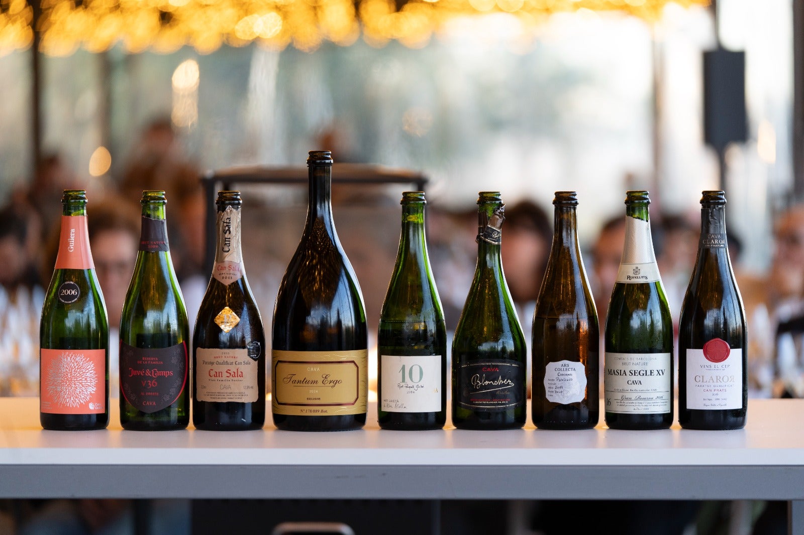 Diferents ampolles de cava de la segona edició del Cava Meeting / Cedida