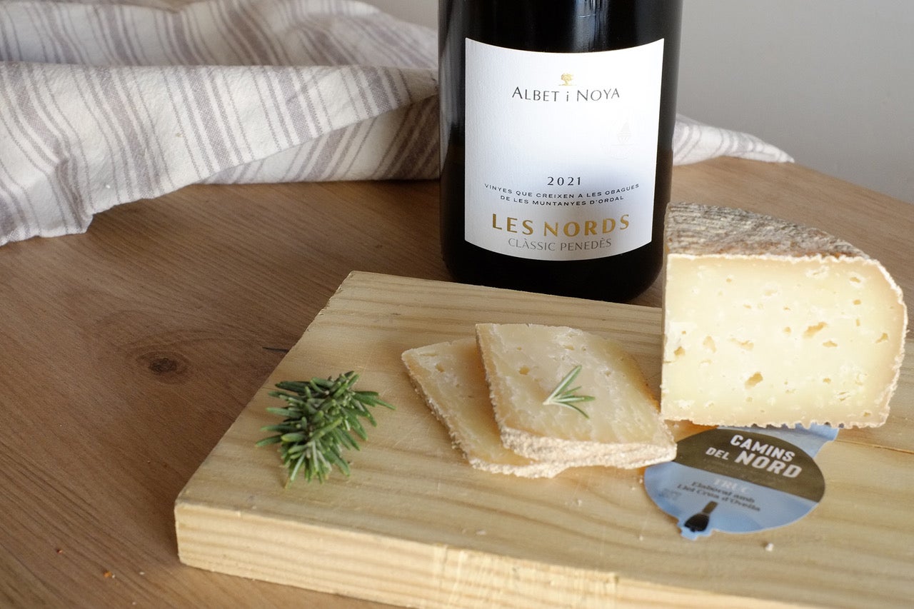 El maridatge de Les Nords, d'Albet i Noya i el formatge el Truc de Camins del Nord / Cedida