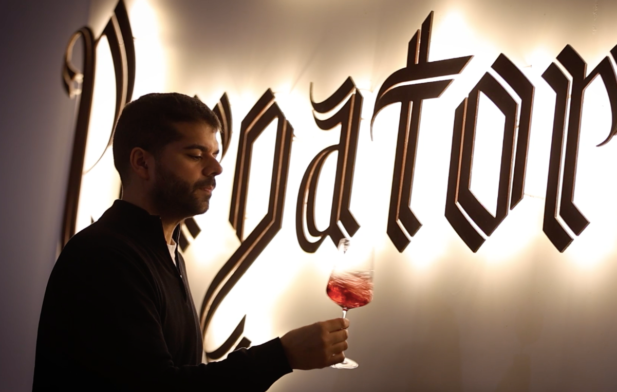 David Barriche, cara, veu i ulls del projecte Purgatori, de Família Torres / Jordi Play (extret d'un arxiu de vídeo)