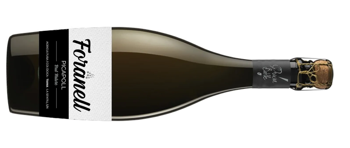 Botella de Picapoll Escumós del celler Quim Batlle / Cedida