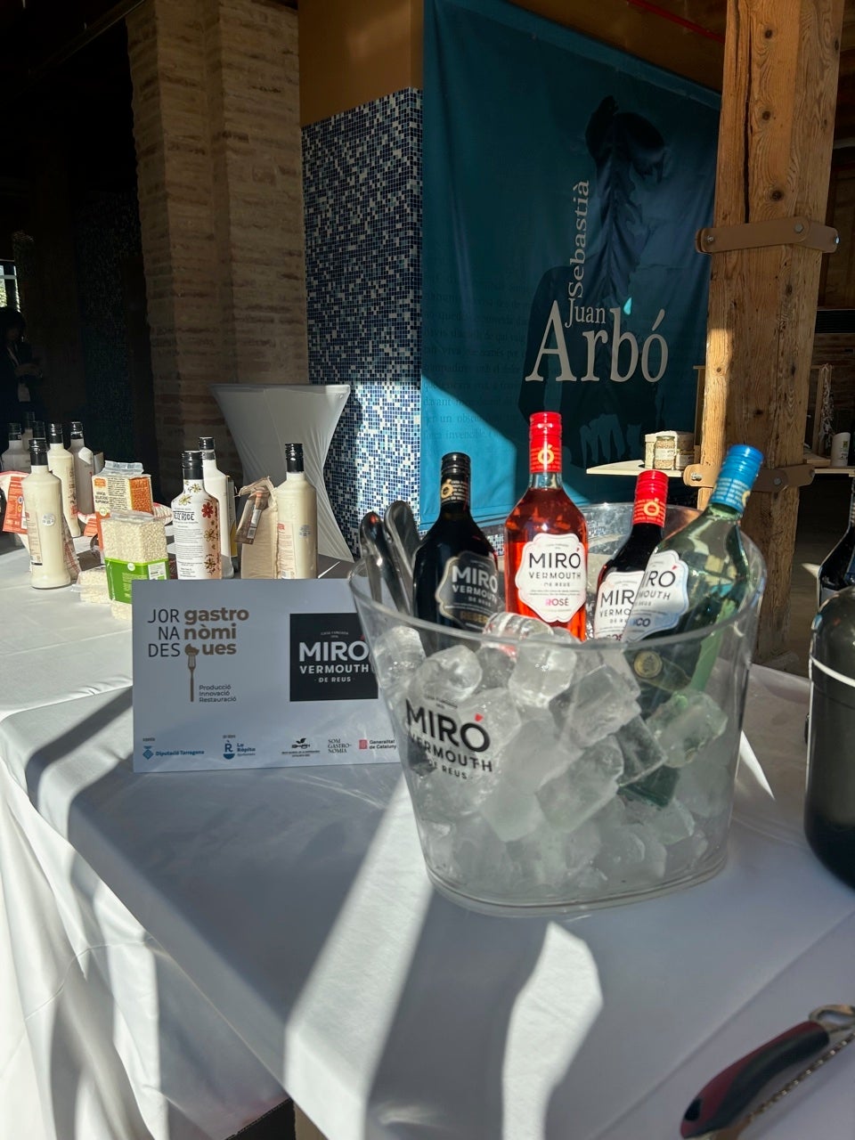 Vermuts Miró impulsa el valor gastronòmic del vermut a les Jornades de la Diputació de Tarragona / Cedida