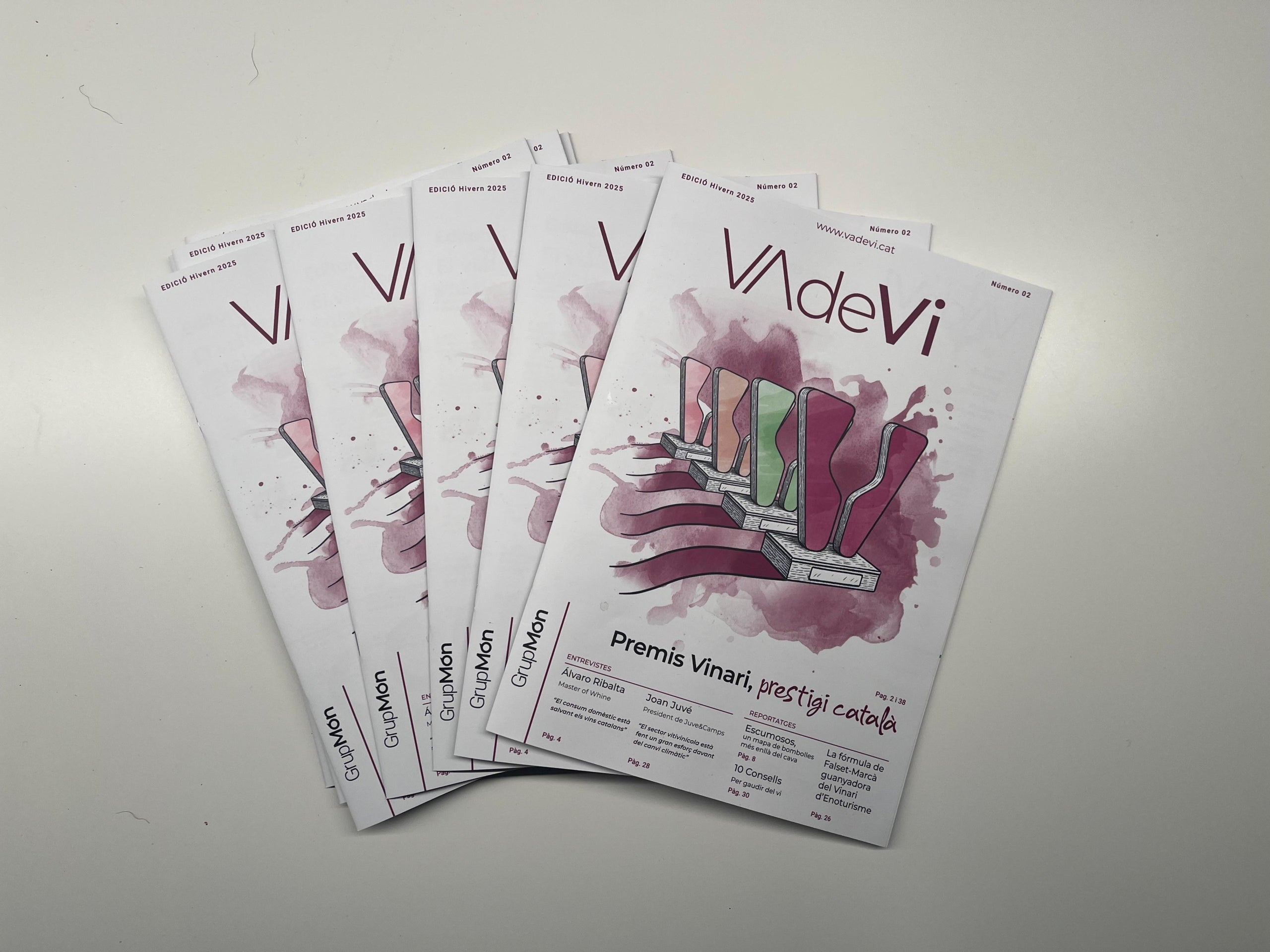 Portada de l'edició d'hivern de la revista en paper de Vadevi / J.C.