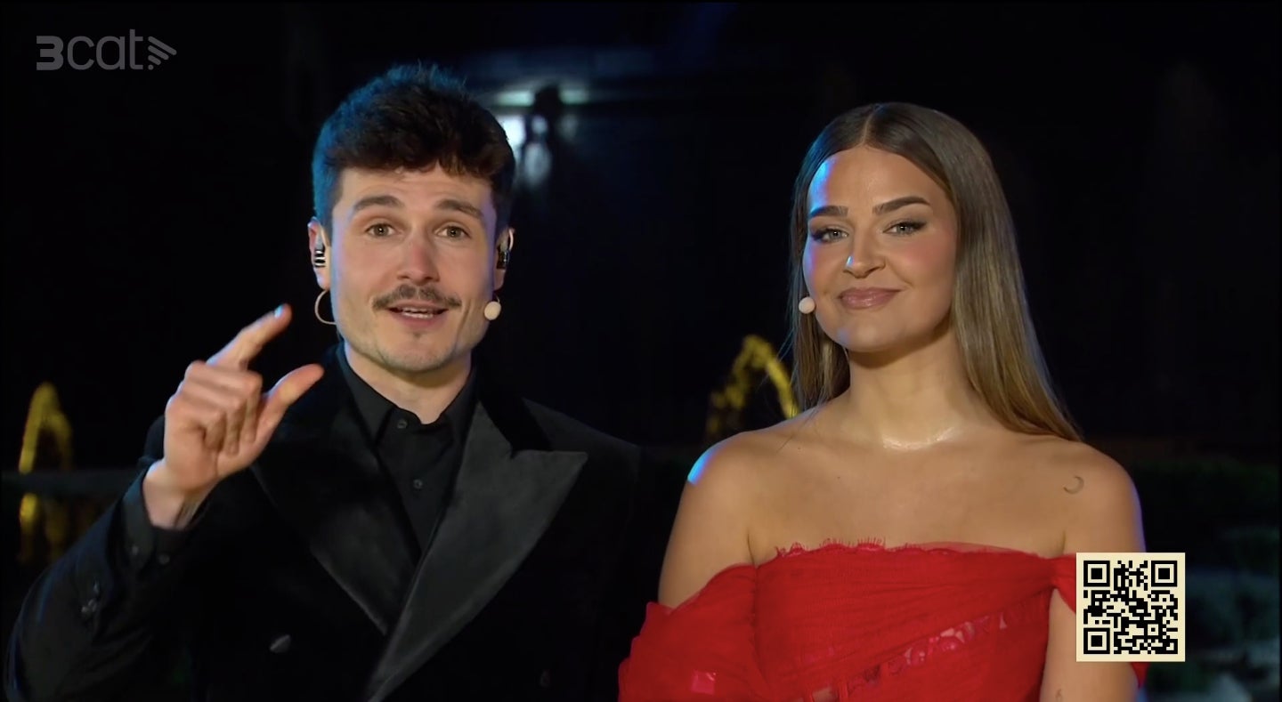 Miki Núñez i Laura Escanes van triomfar a les campanades de TV3 - TV3