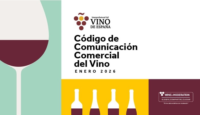 Cartel del nuevo Código de Comunicación Comercial del Vino de la OIVE / Cedida