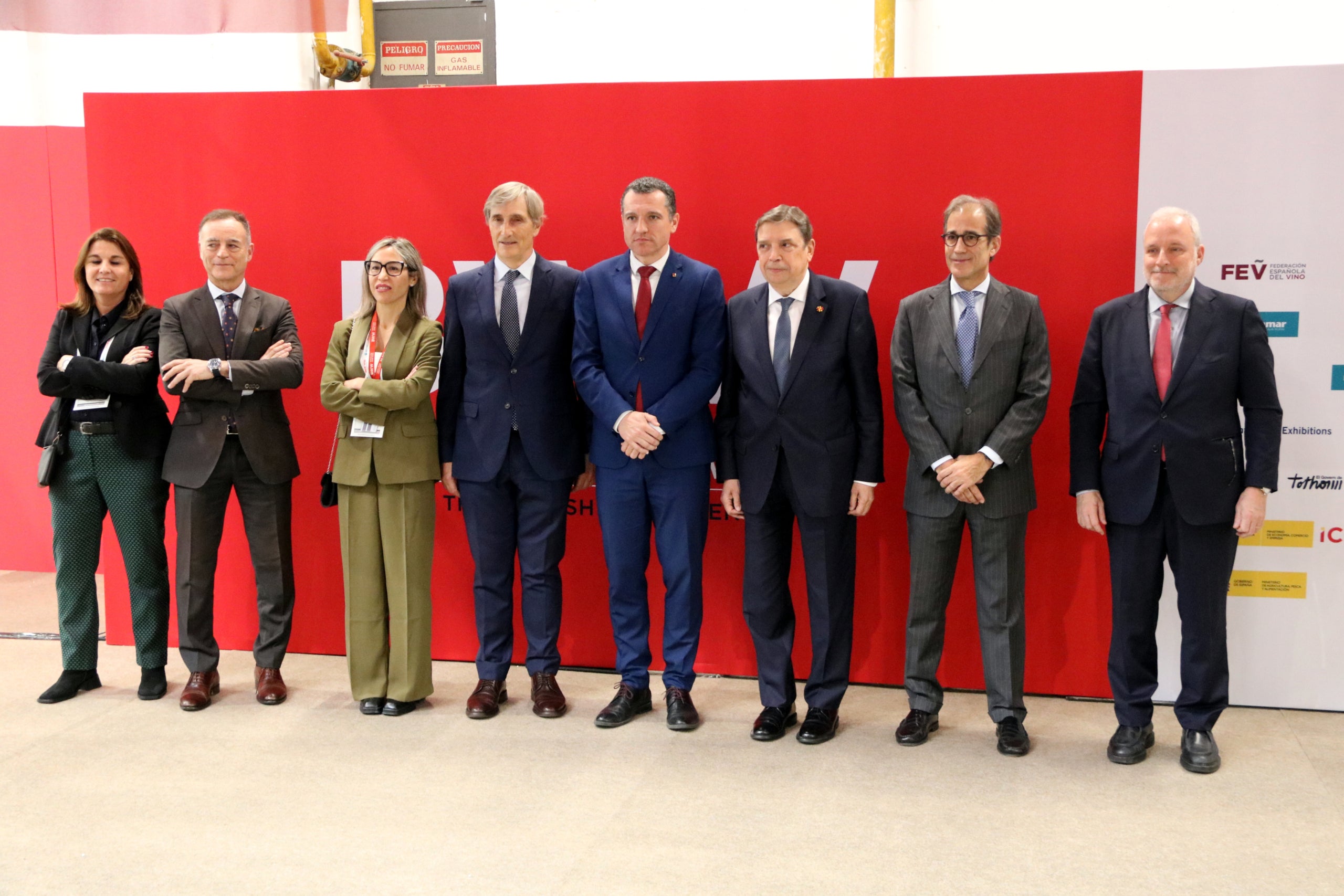 Les autoritats en la inauguració de la Barcelona Wine Week 2026 / ACN (Jordi Bataller)