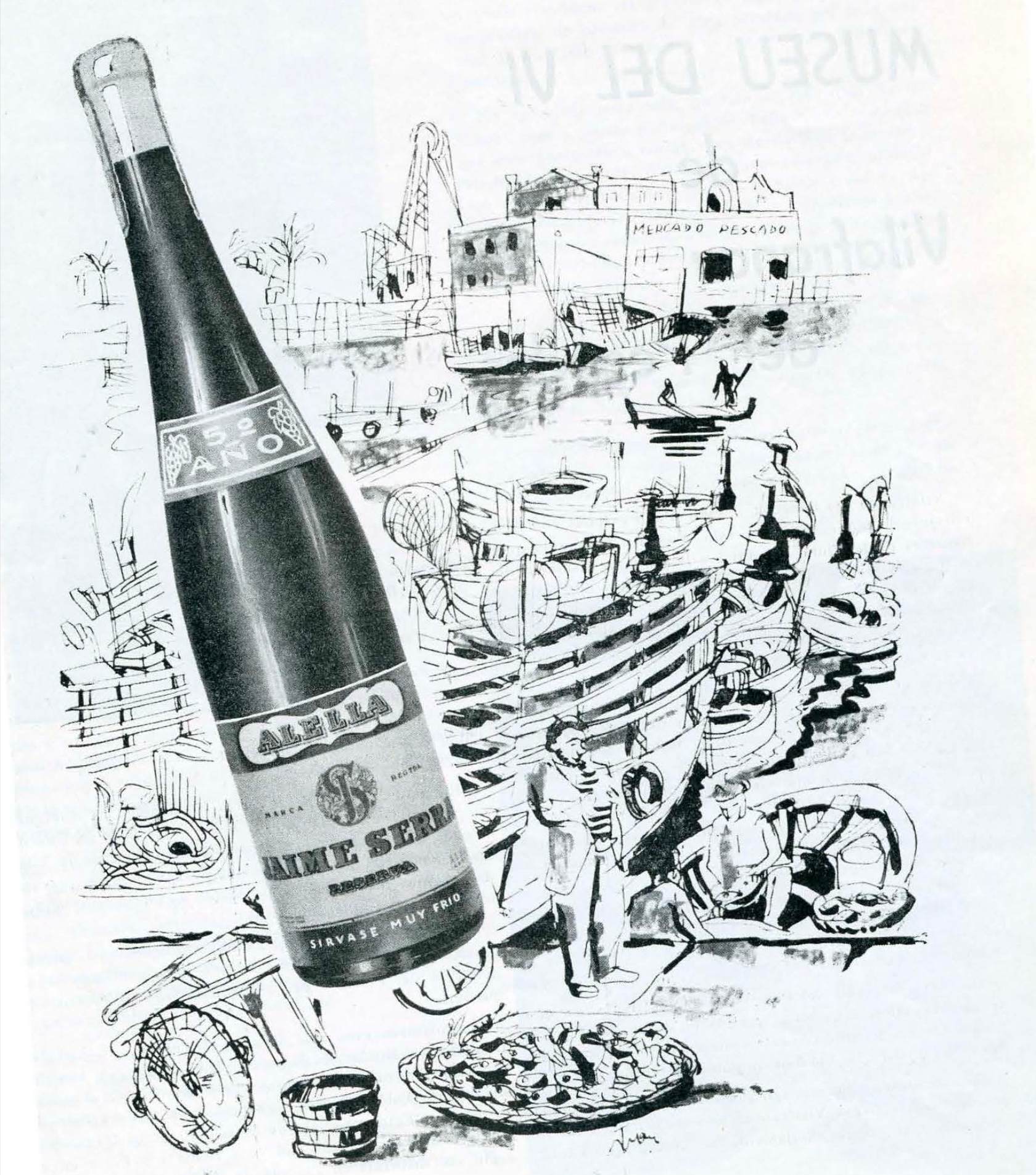 Anunci publicat al número 83 la revista Alella, corresponent a setembre-octubre de 1968 / cedida (Revista Alella)