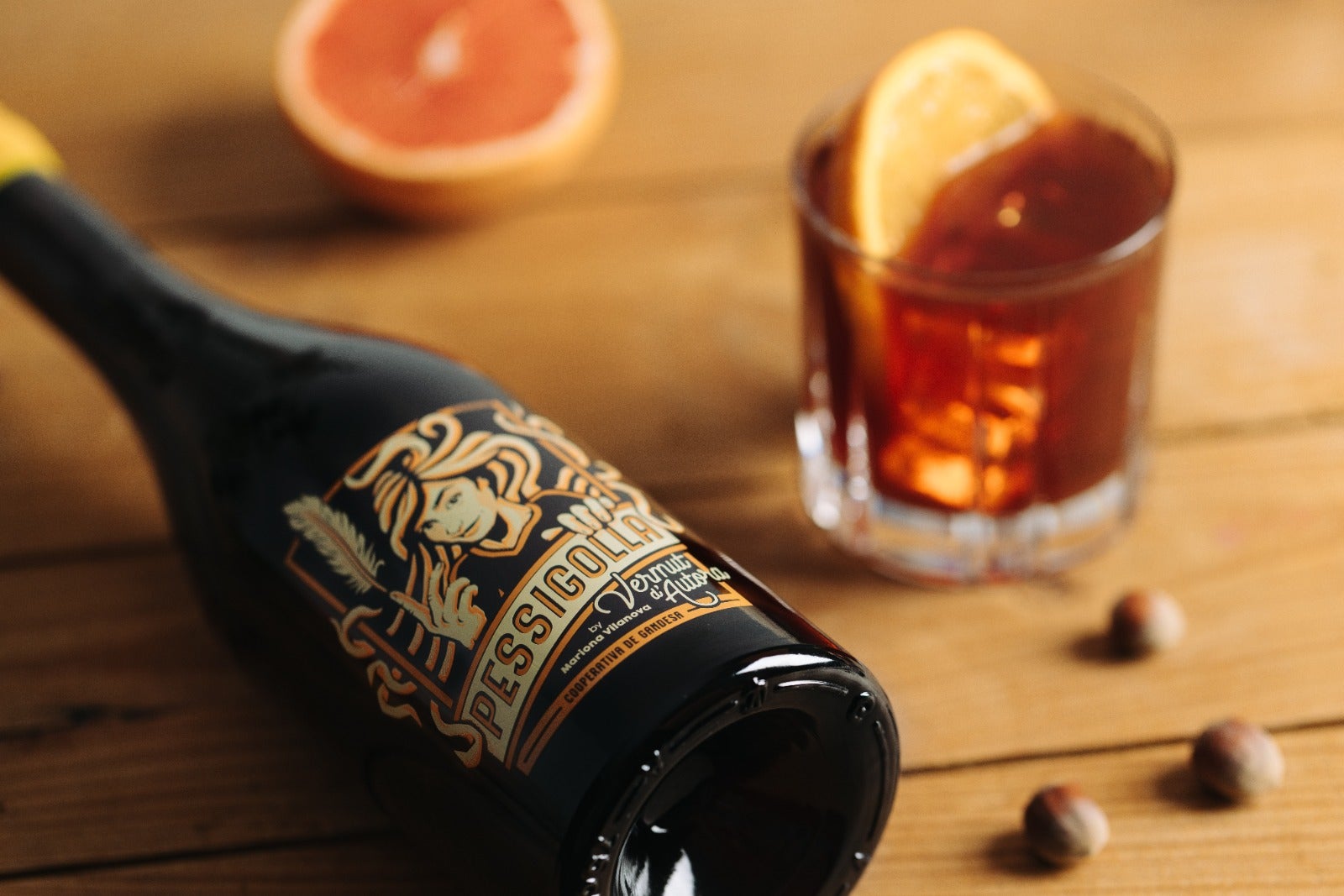 Imatge del vermut Pessigolla, creat per la bartender Mariona Vilanova / cedida